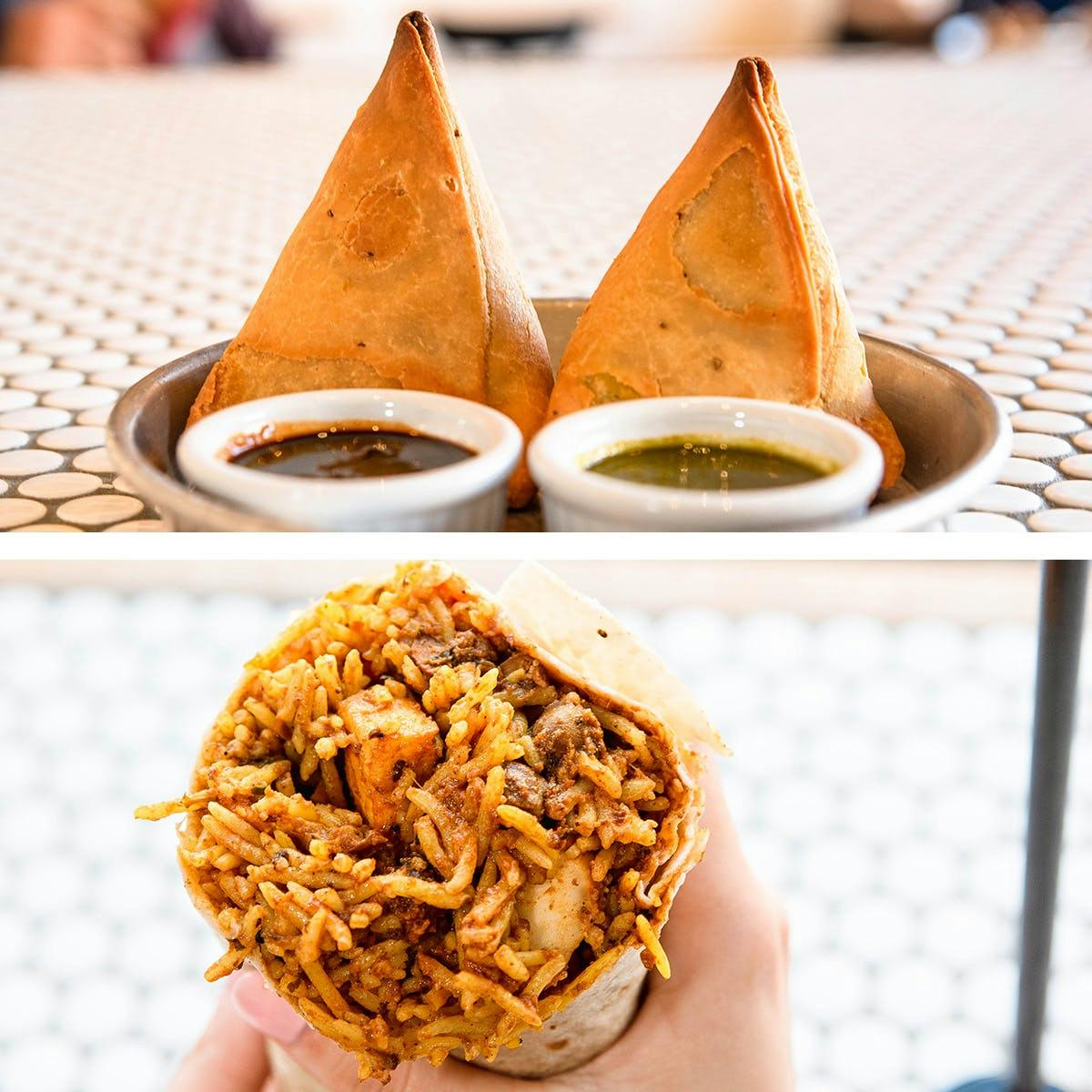 Indian Burritos + Samosas by Curry Up Now - Alternate image 2