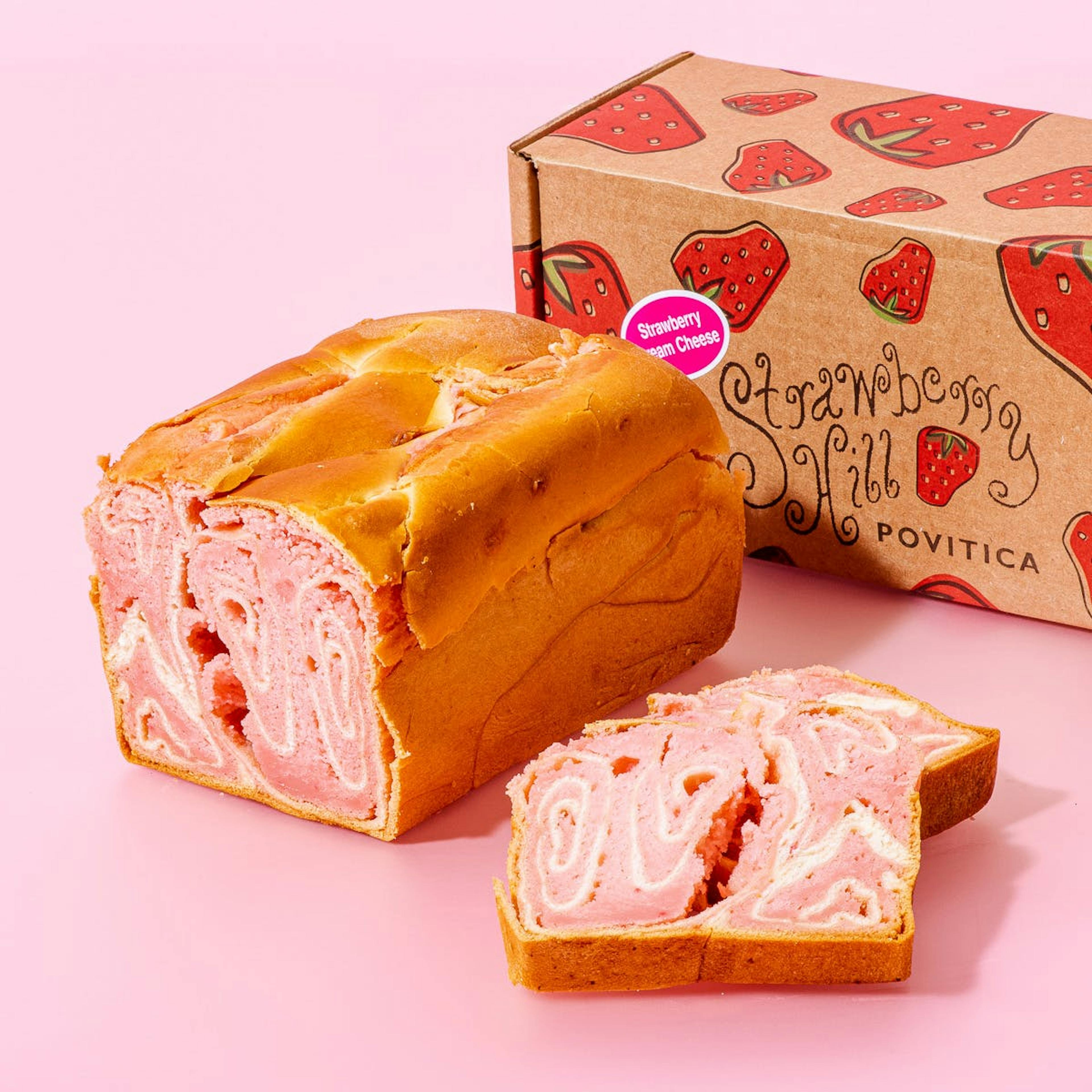 Strawberry Cream Cheese Povitica by Strawberry Hill Baking Co