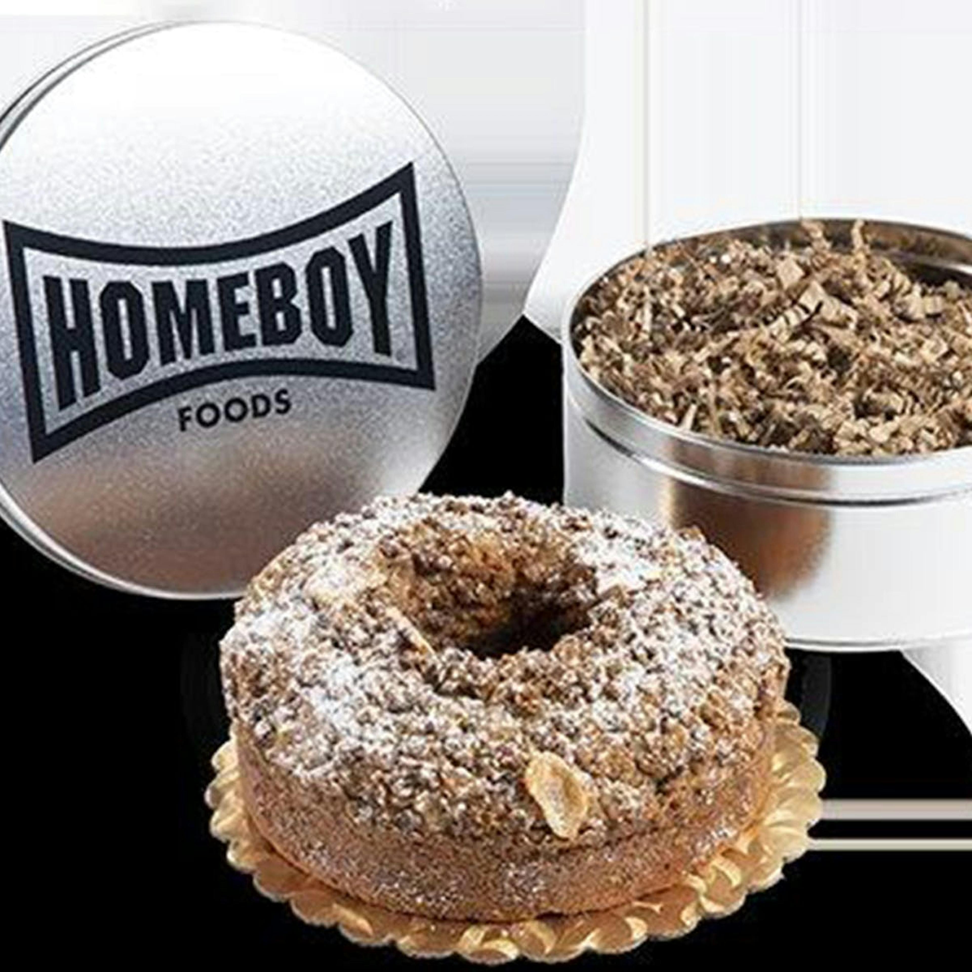 Banana Praline Ring Cake by Homeboy Bakery