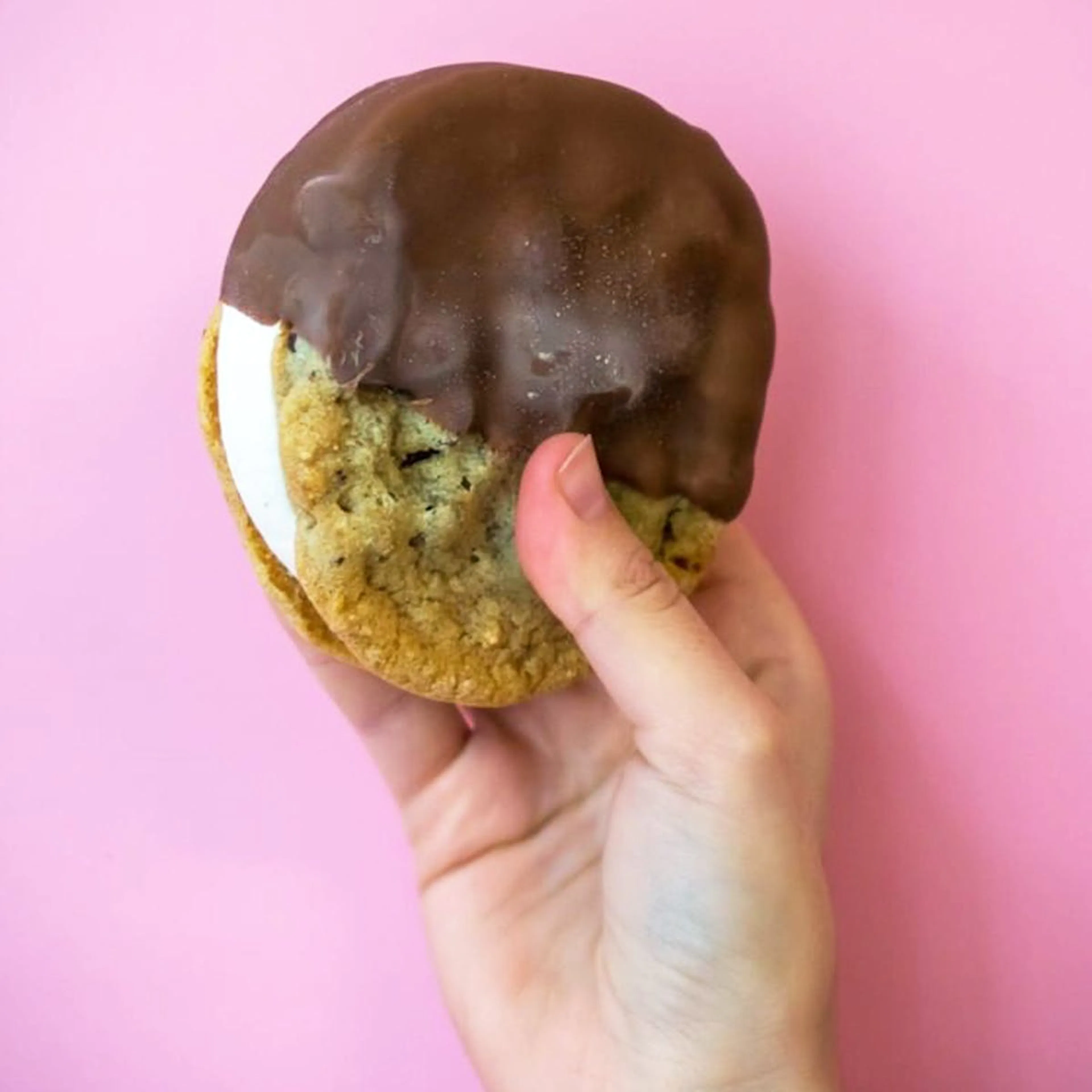 Milk Chocolate Dipped Cream'wich - 12 Pack by Cream'wich