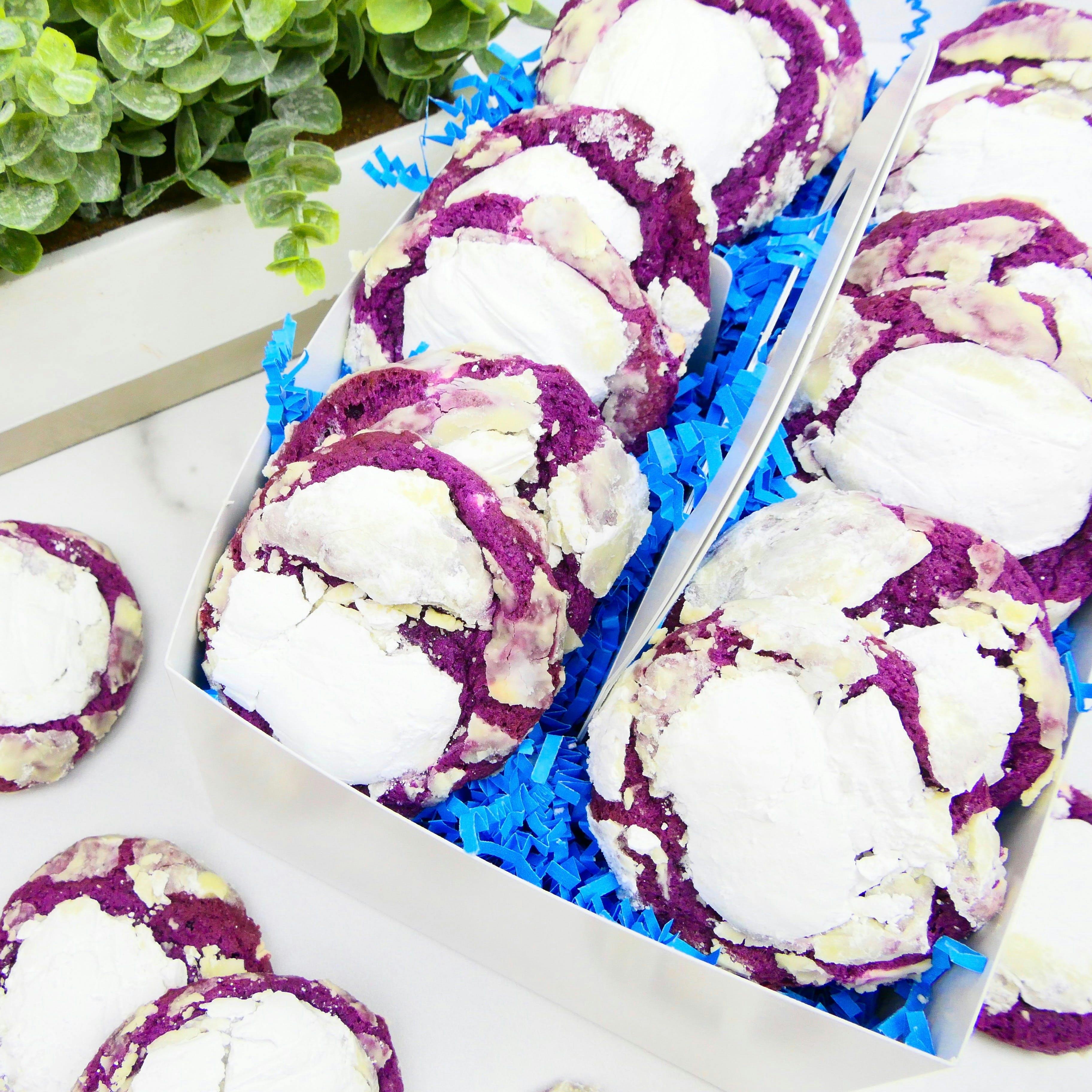 Ube Cookies - 2 Dozen by Cravory Cookies - Alternate image 1