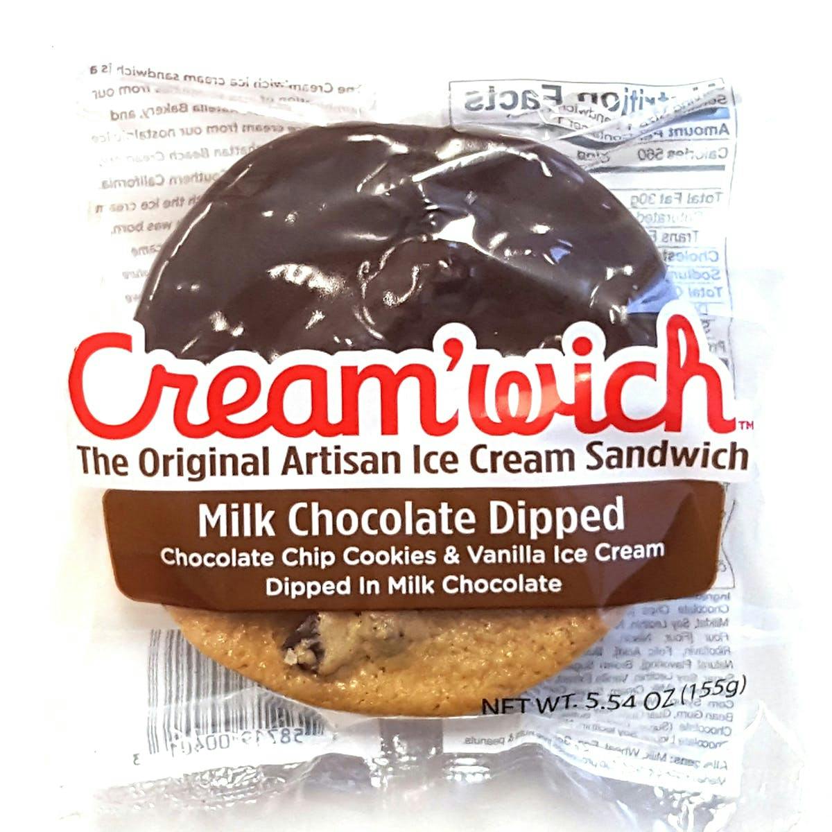 Milk Chocolate Dipped Cream'wich - 12 Pack by Cream'wich - Alternate image 1