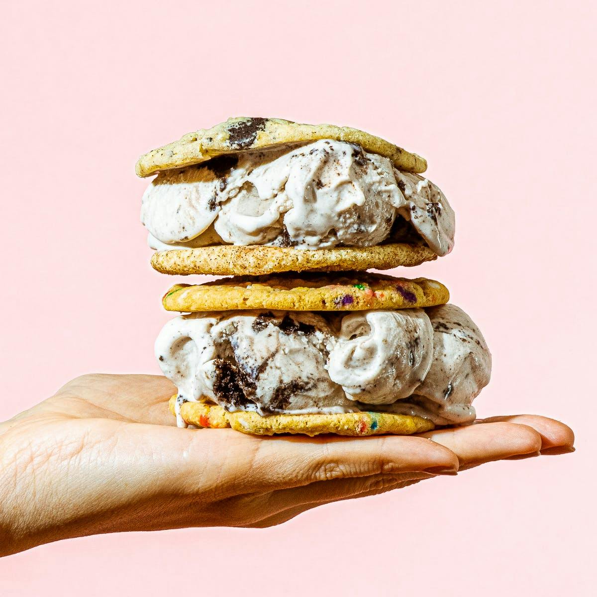 Hand-made Ice Cream Sandwiches - Package of 3