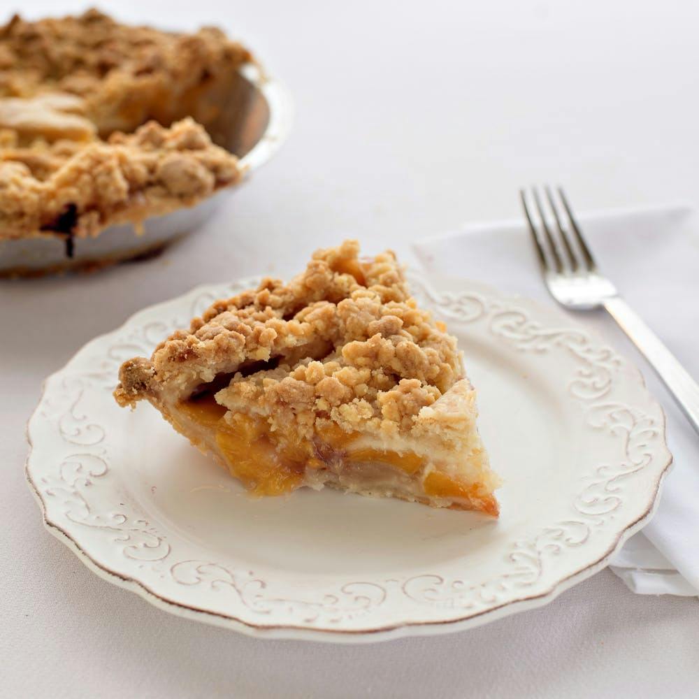 Glen Haven Peach Crumb Pie by Grand Traverse Pie Company
