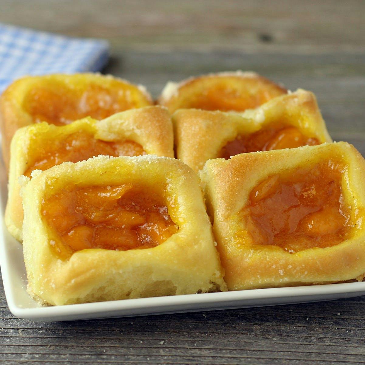 Peach Kolaches by Weikel's Bakery