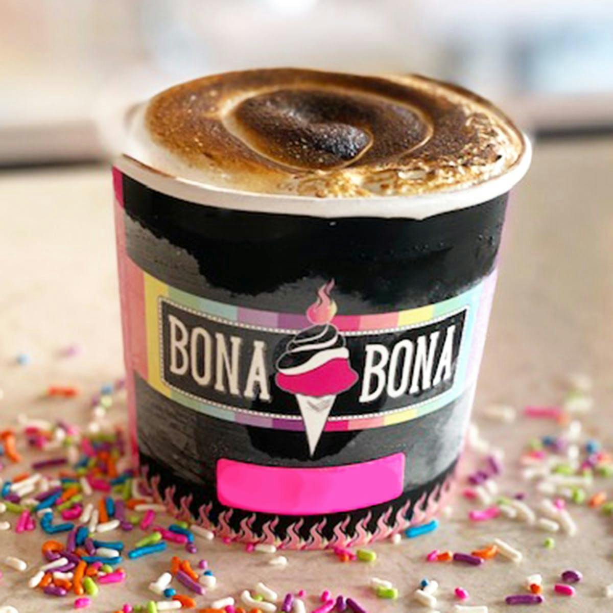 Nutella S'mores Meringue Topped Ice Cream - 6 Pints by Bona Bona Ice Cream - Alternate image 1