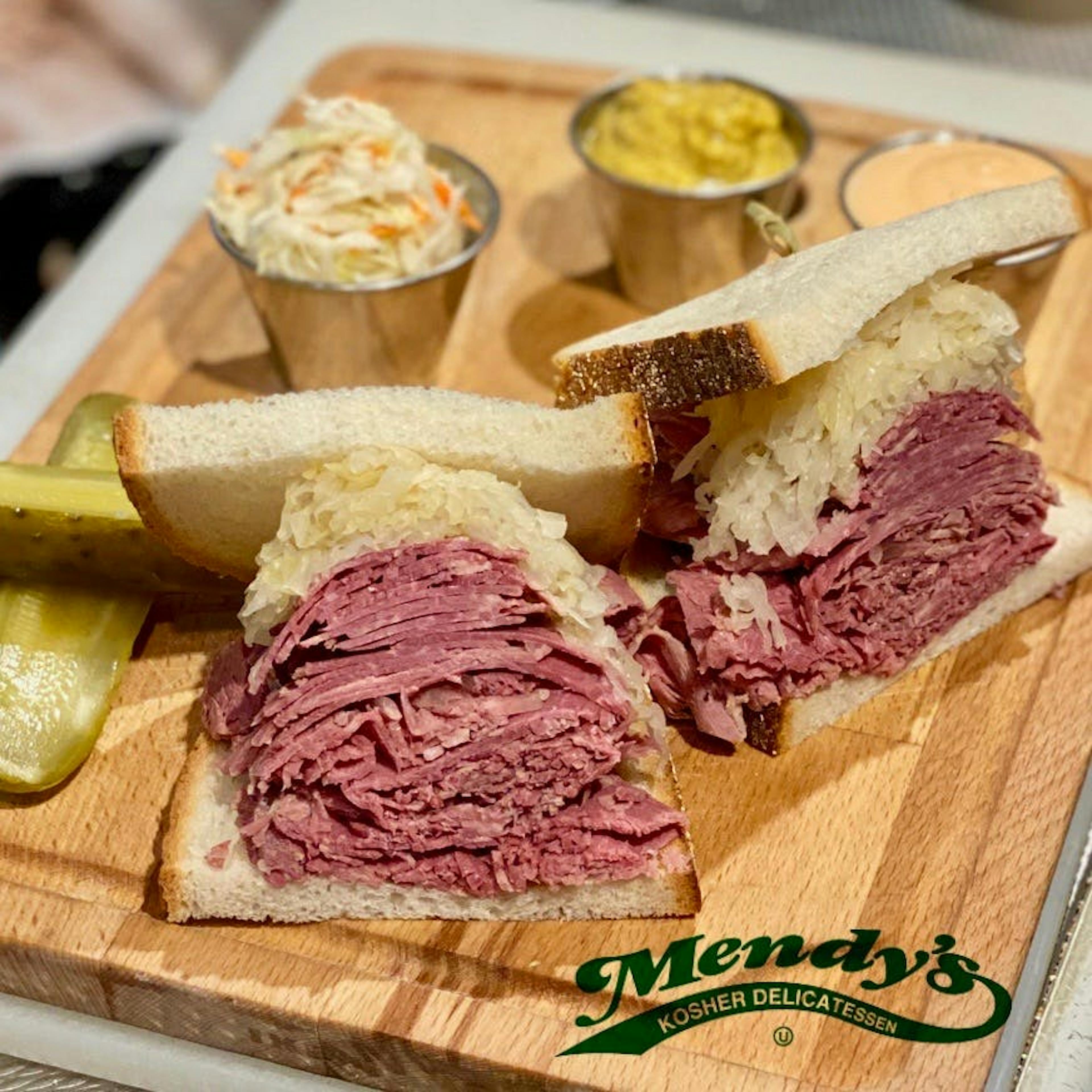 The Rubenstein Sandwich Kit for 2 to 4 by Mendy's Kosher Delicatessen