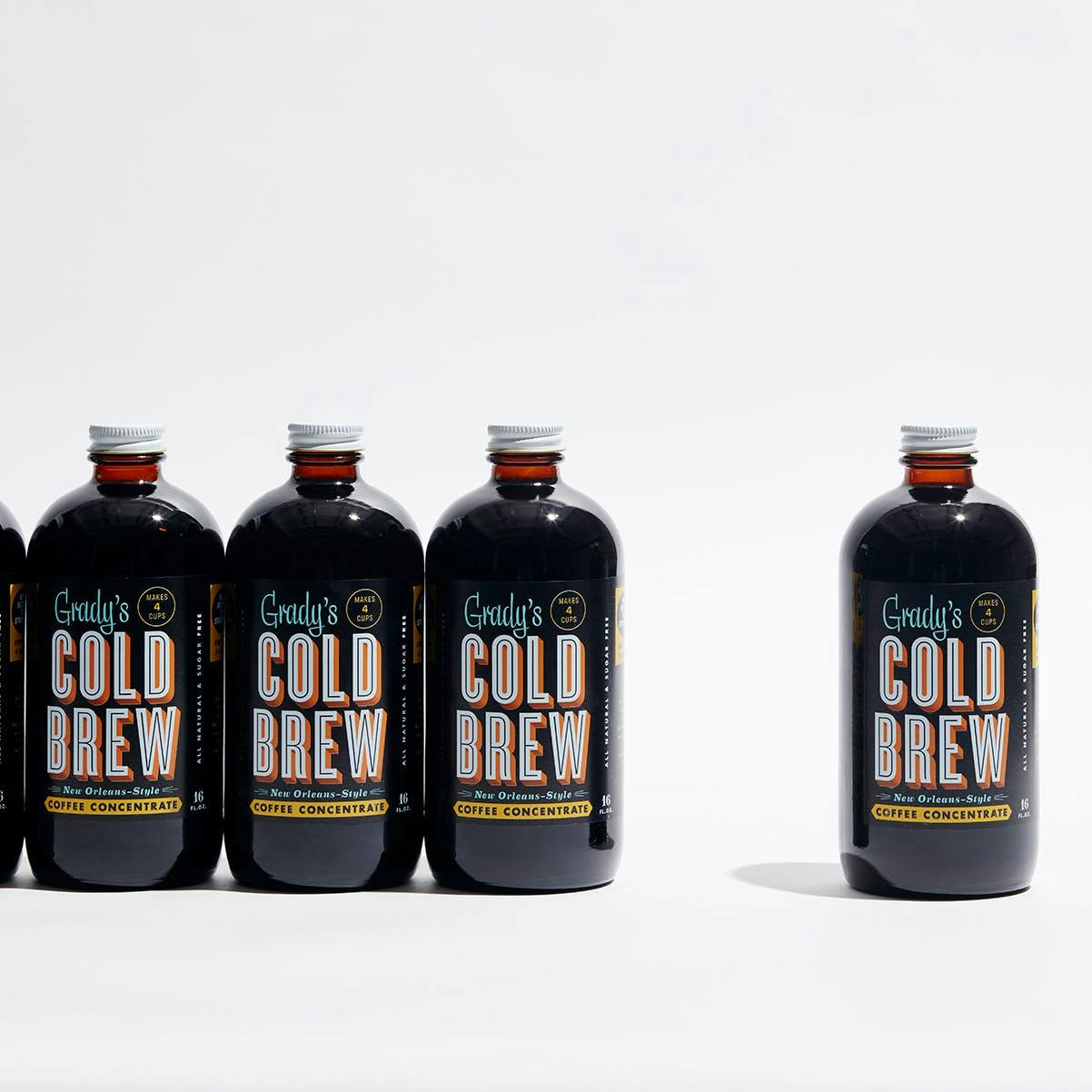 Cold Brew Concentrate Variety - 6 Pack by Grady's Cold Brew | Goldbelly