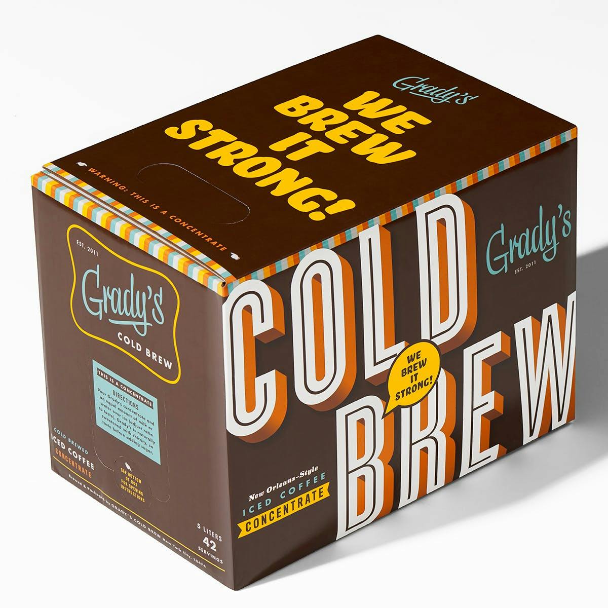 Cold Brew Concentrate Variety - 6 Pack by Grady's Cold Brew | Goldbelly