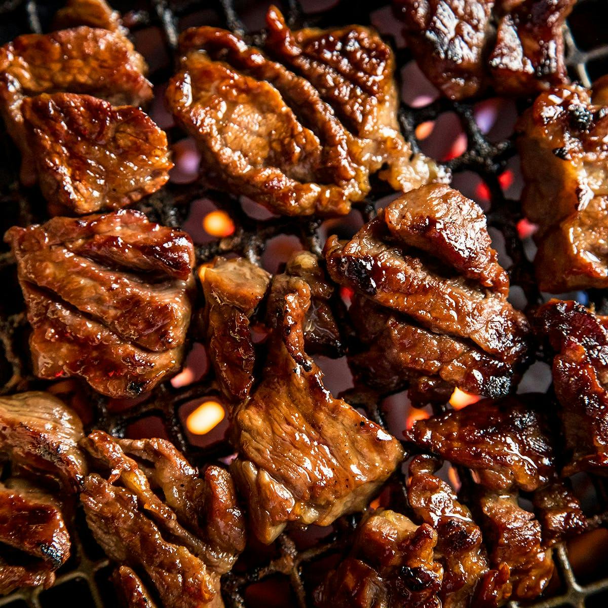 Korean BBQ Pork Galbi Kit For 4-6 (Marinated)