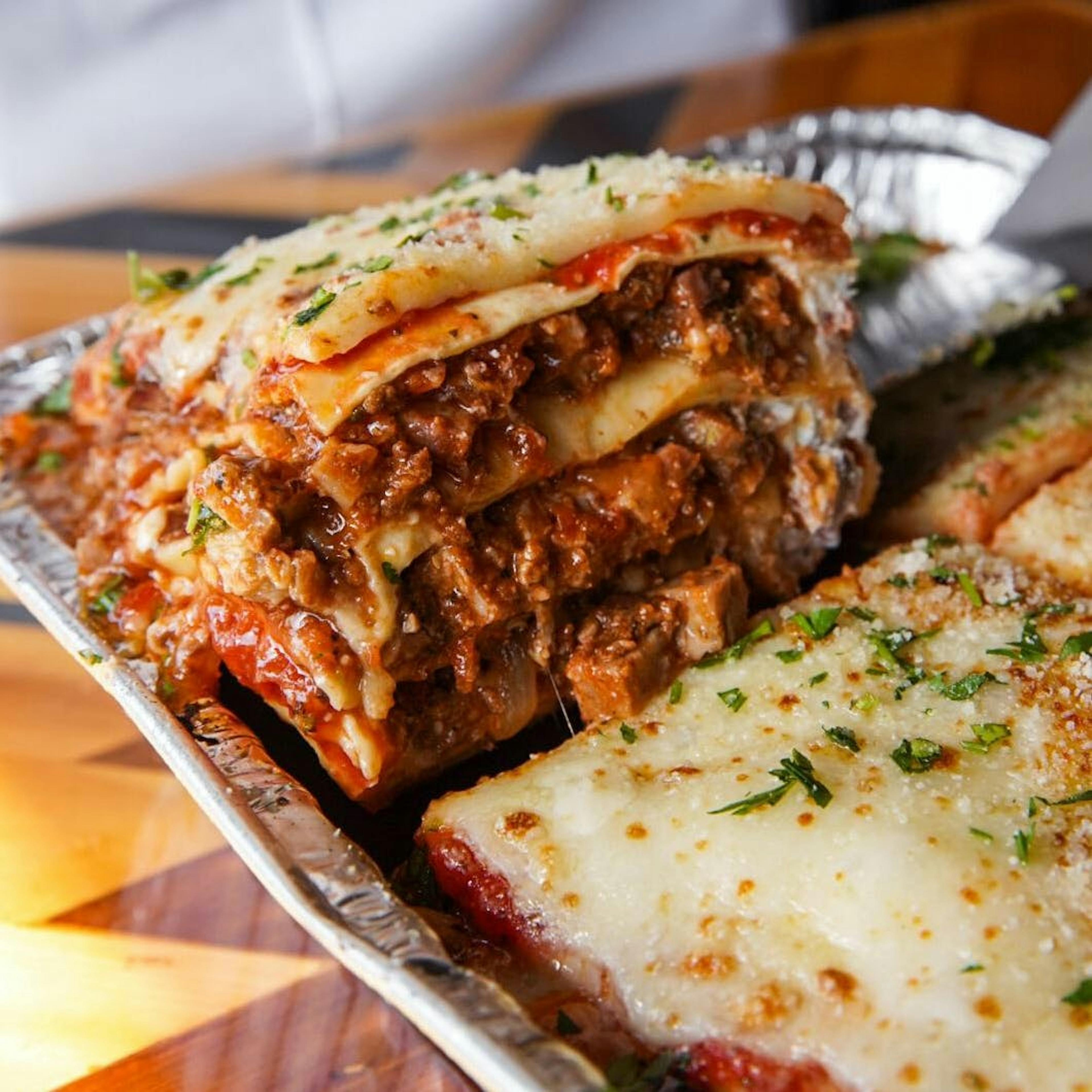 Brisket Lasagna by Zoli's NY Pizza