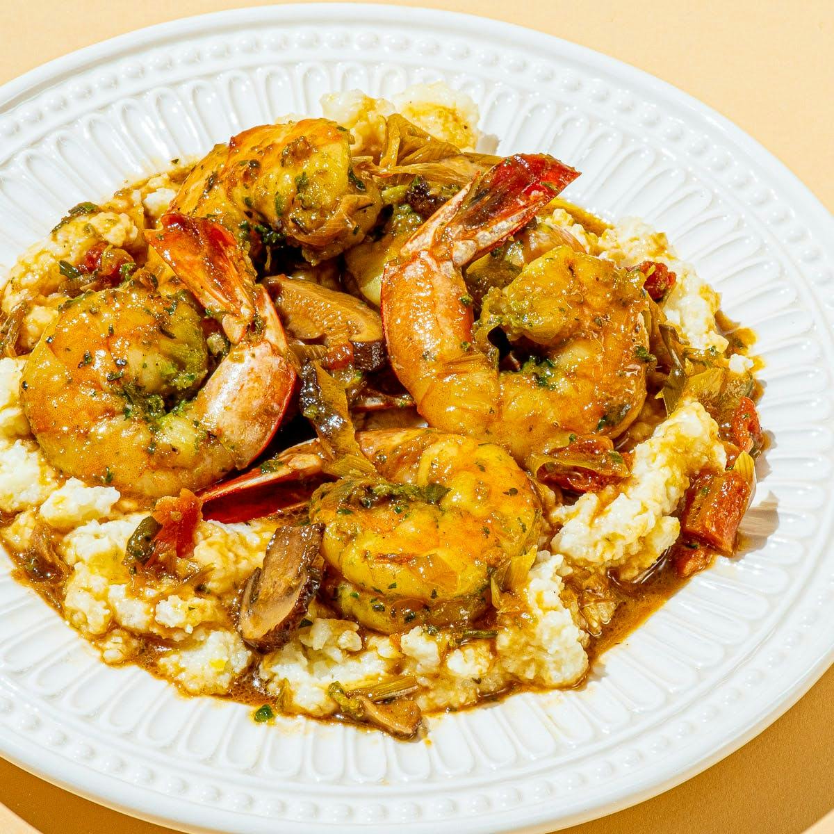 Shrimp and Grits - Once Upon a Chef