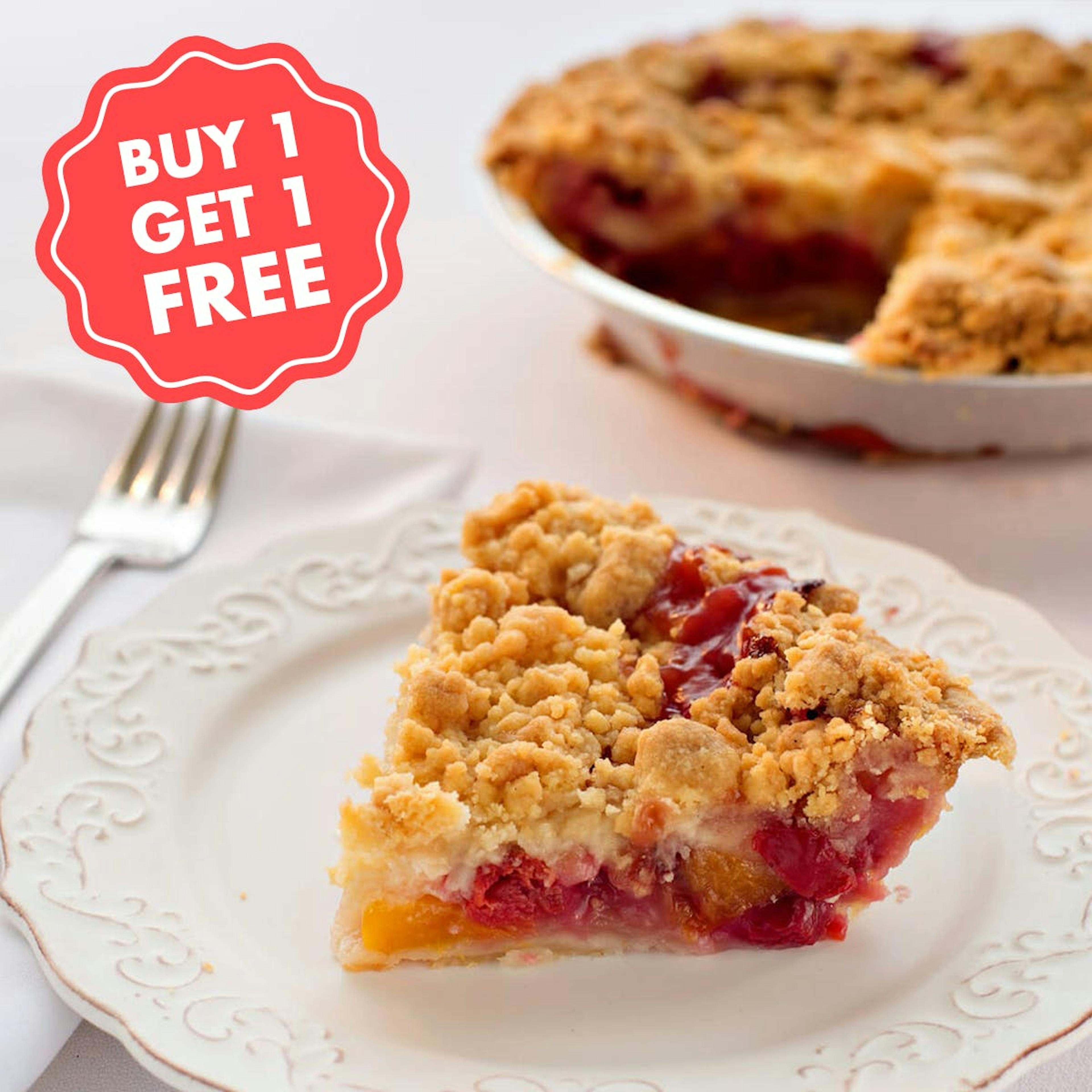 Cherry Peach Crumb - Buy 1 Get 1 FREE by Grand Traverse Pie Company