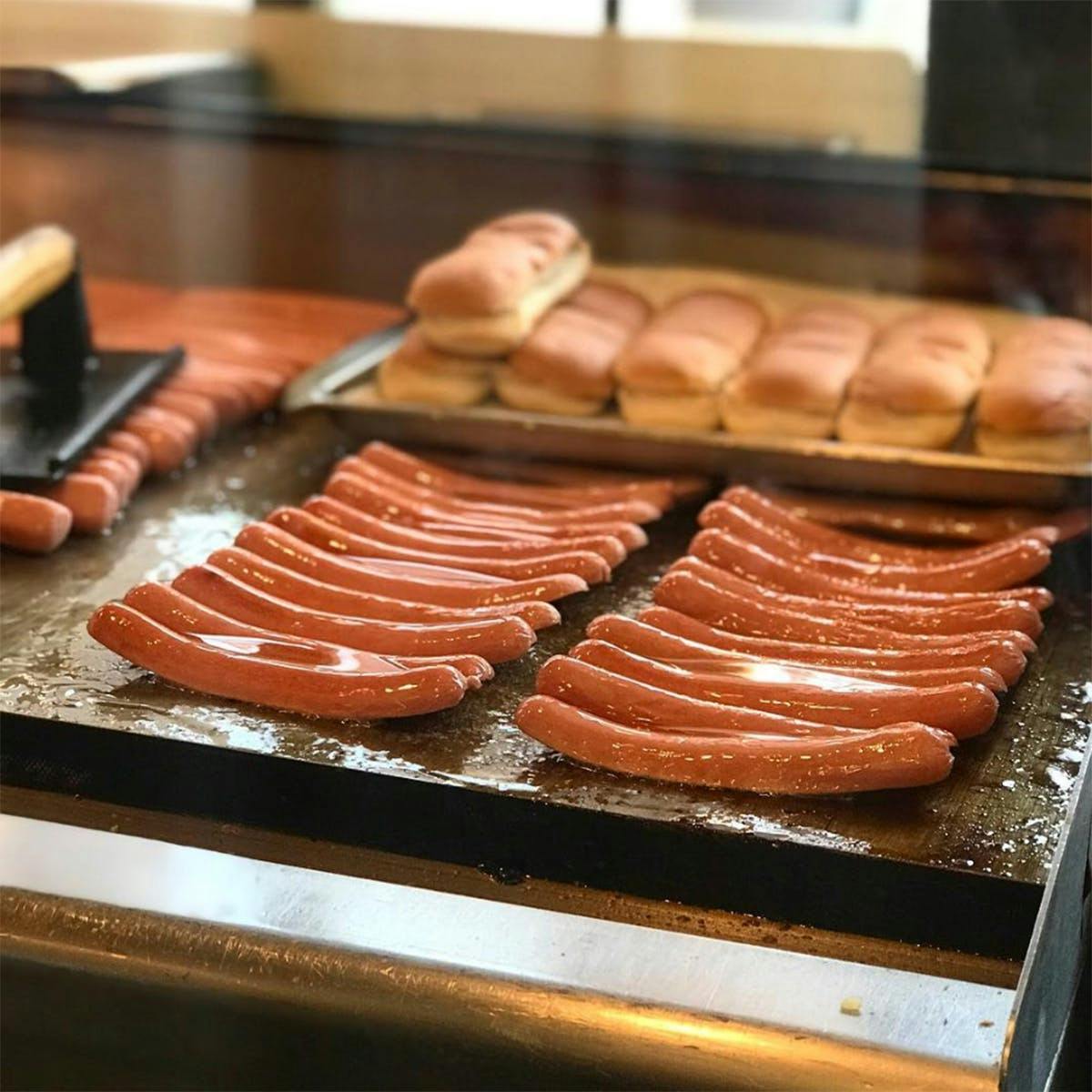 Just The Dogs + Pigs in a Blanket by Walter's Hot Dogs