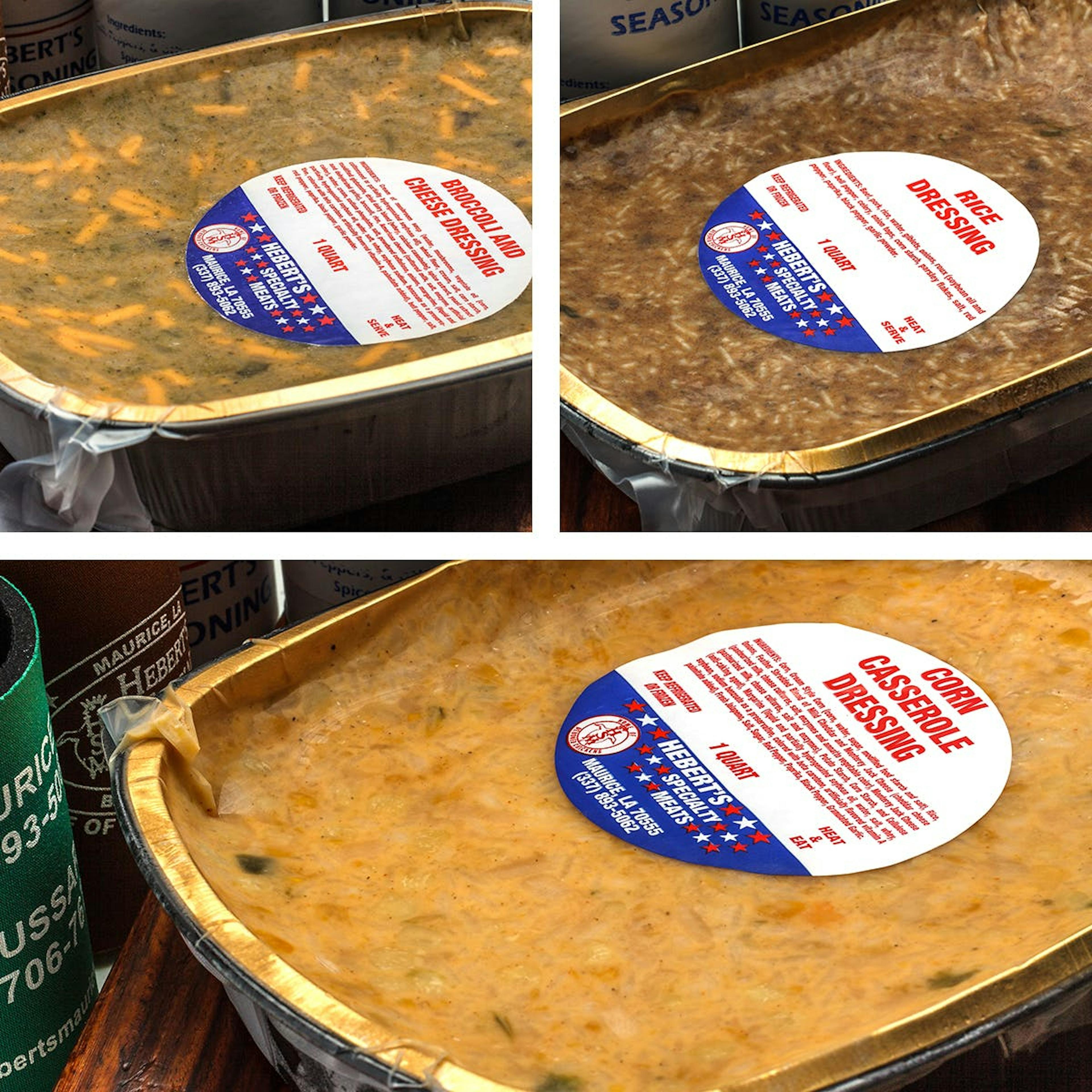 Cajun Dressing - Choose Your Own 3 Pack by Hebert's Specialty Meats