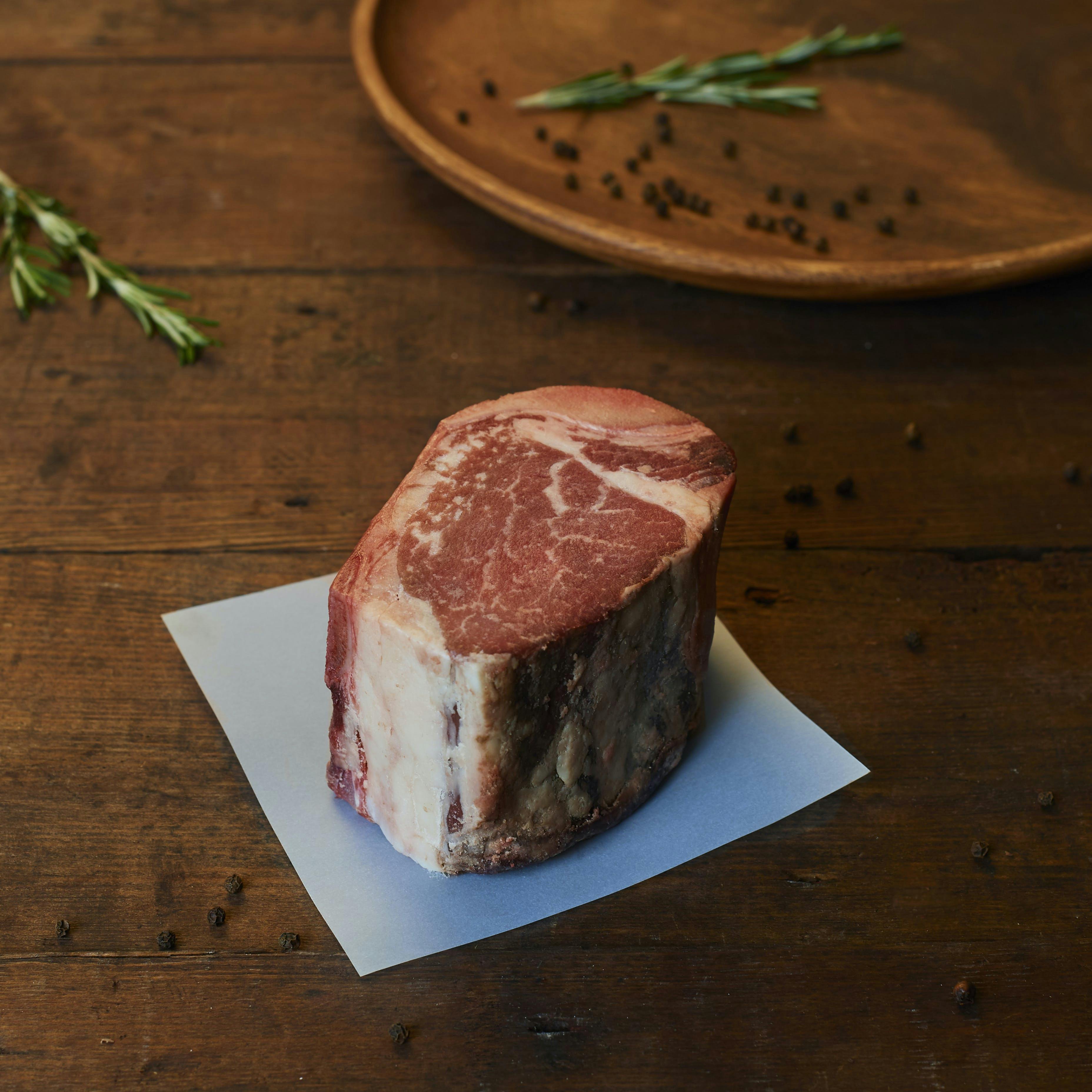 Upper Choice Dry-Aged Bone-In Filet - 2 Pack by Meats by Linz