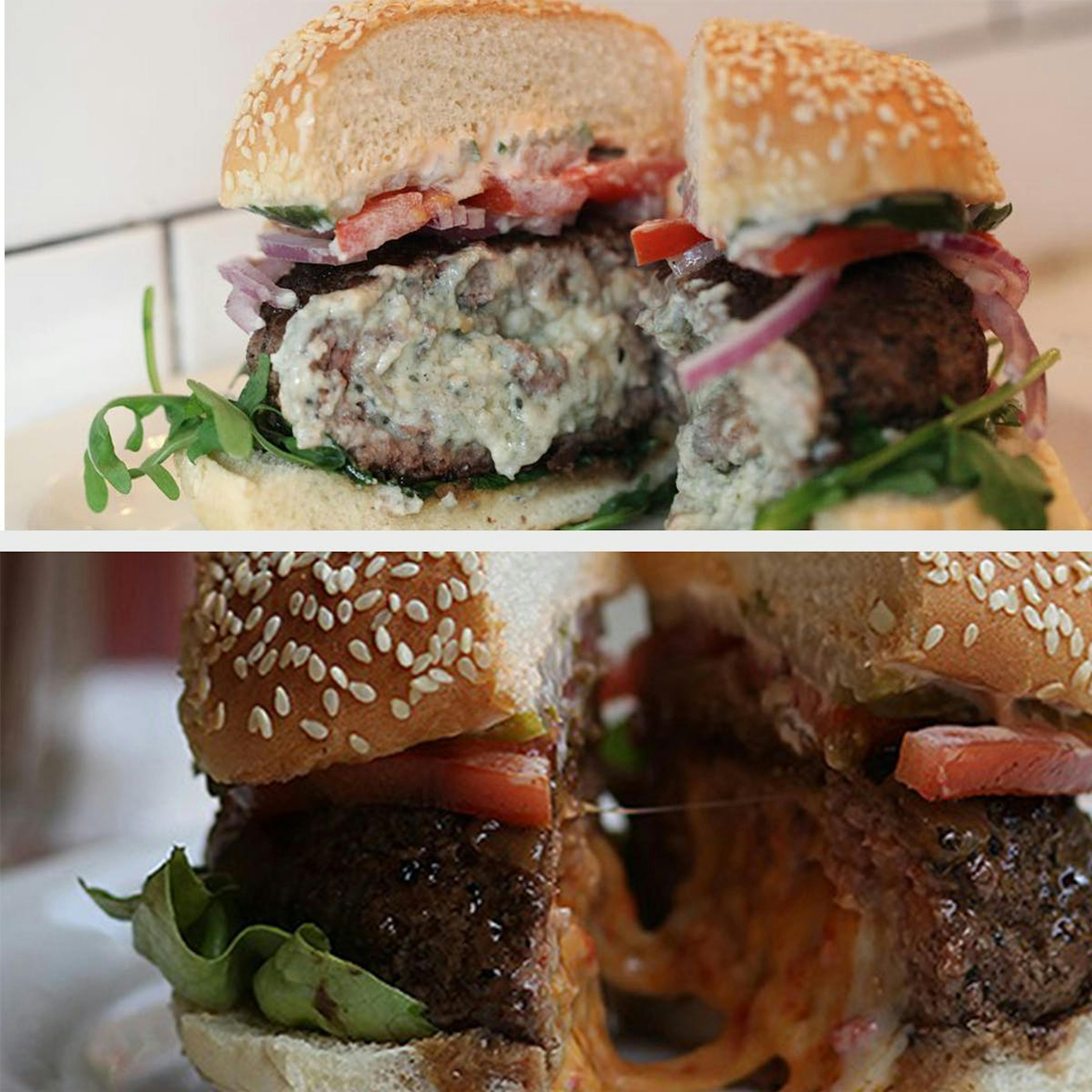 Juicy Lucy + Bluicy Burger Kit Combo - 8 Pack by Whitmans