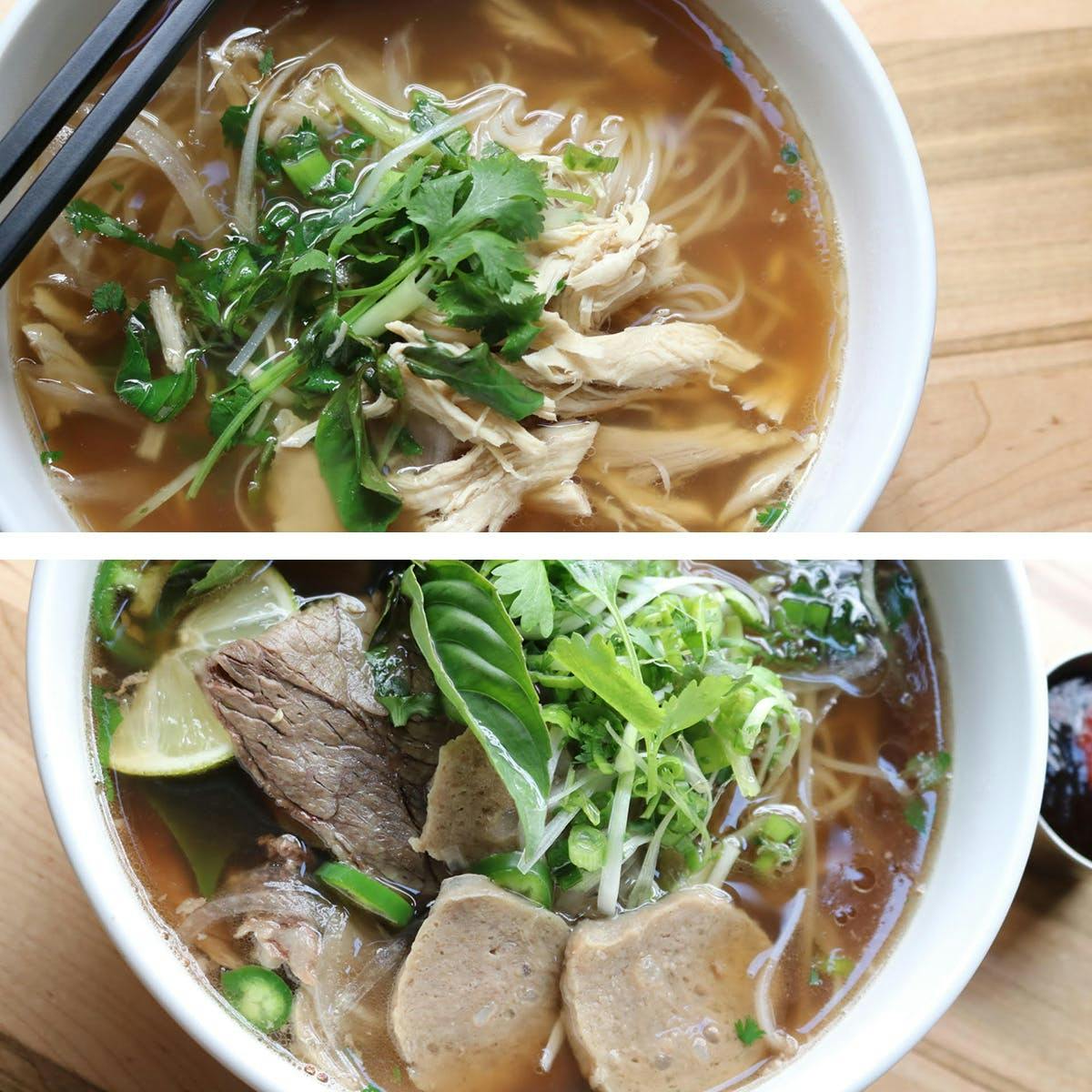 Beef & Chicken Pho Combo Kit for 4 by Phorage