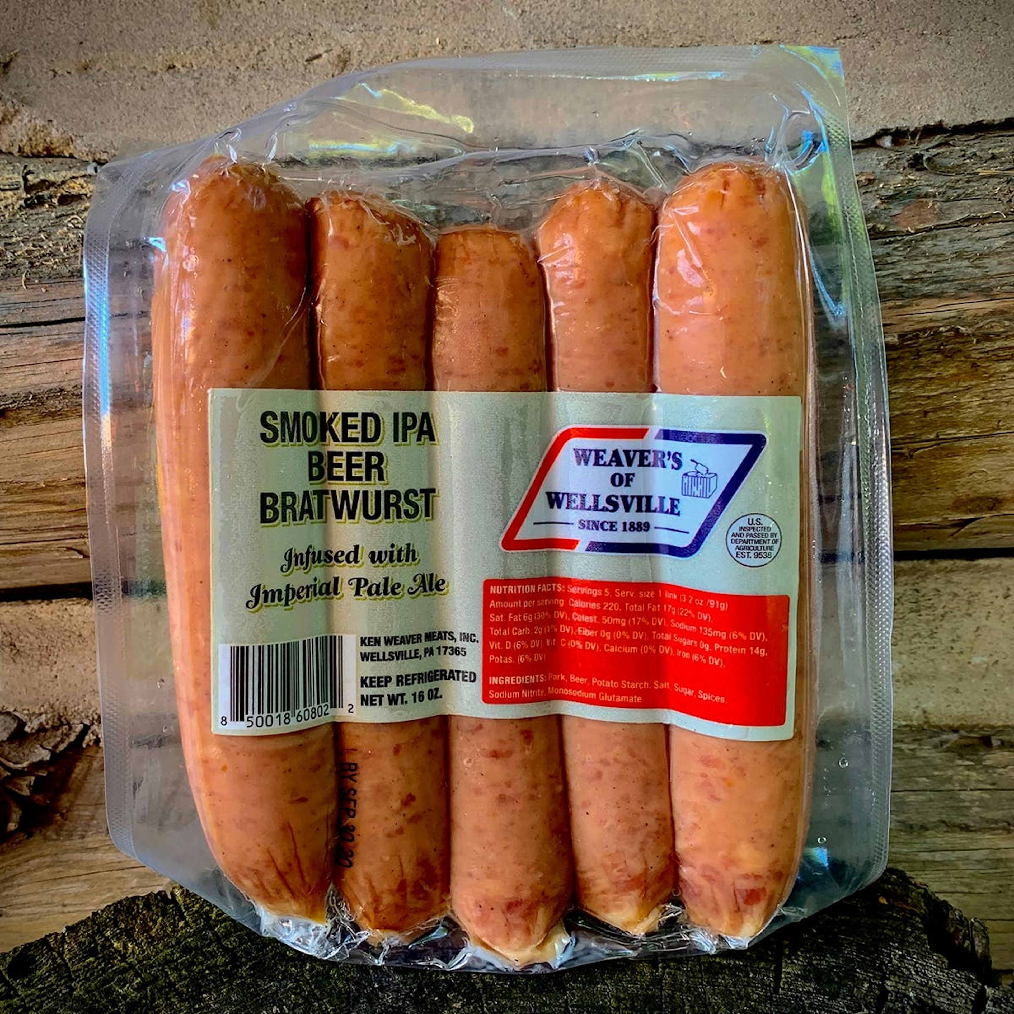 Sausages & Franks - Choose Your Own 4 Pack by Weaver's of Wellsville - Alternate image 1