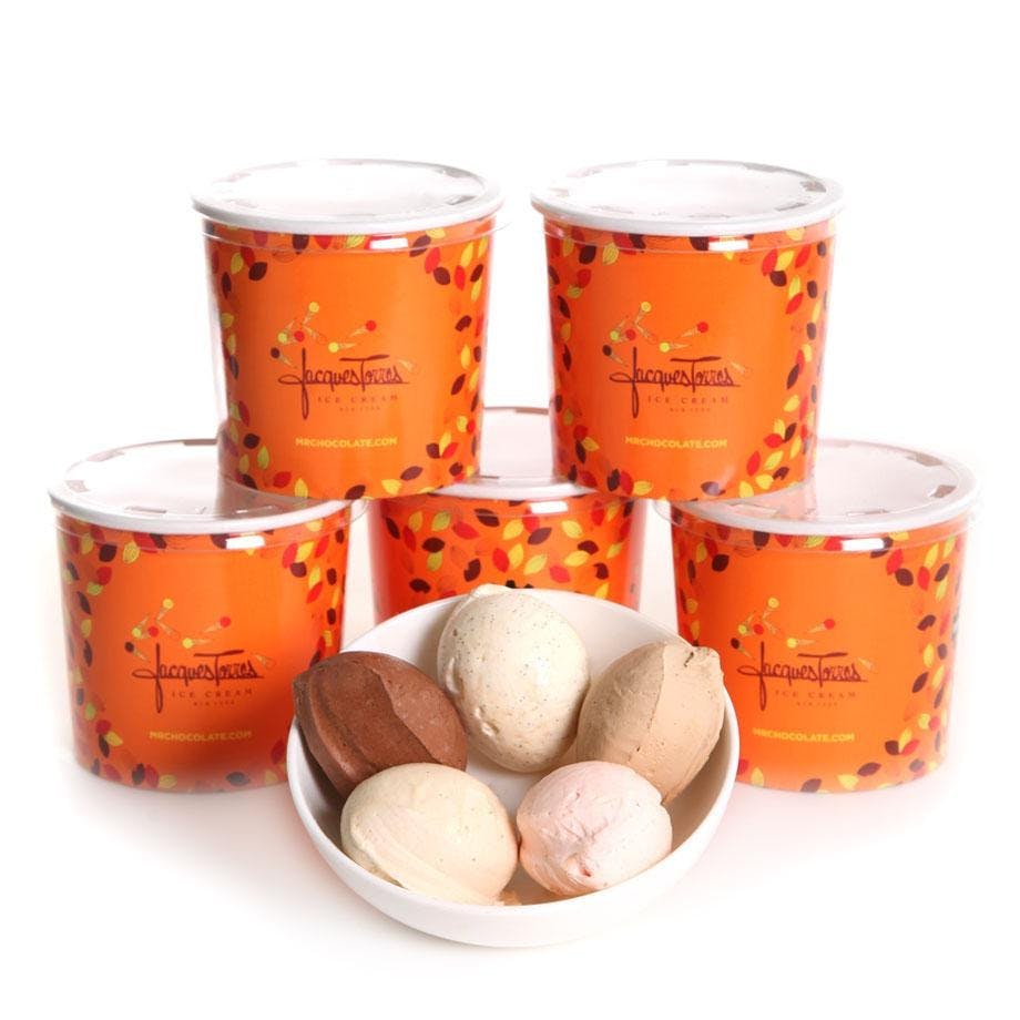 Best Sellers Ice Cream 6 Pints by Jacques Torres Chocolate Goldbelly