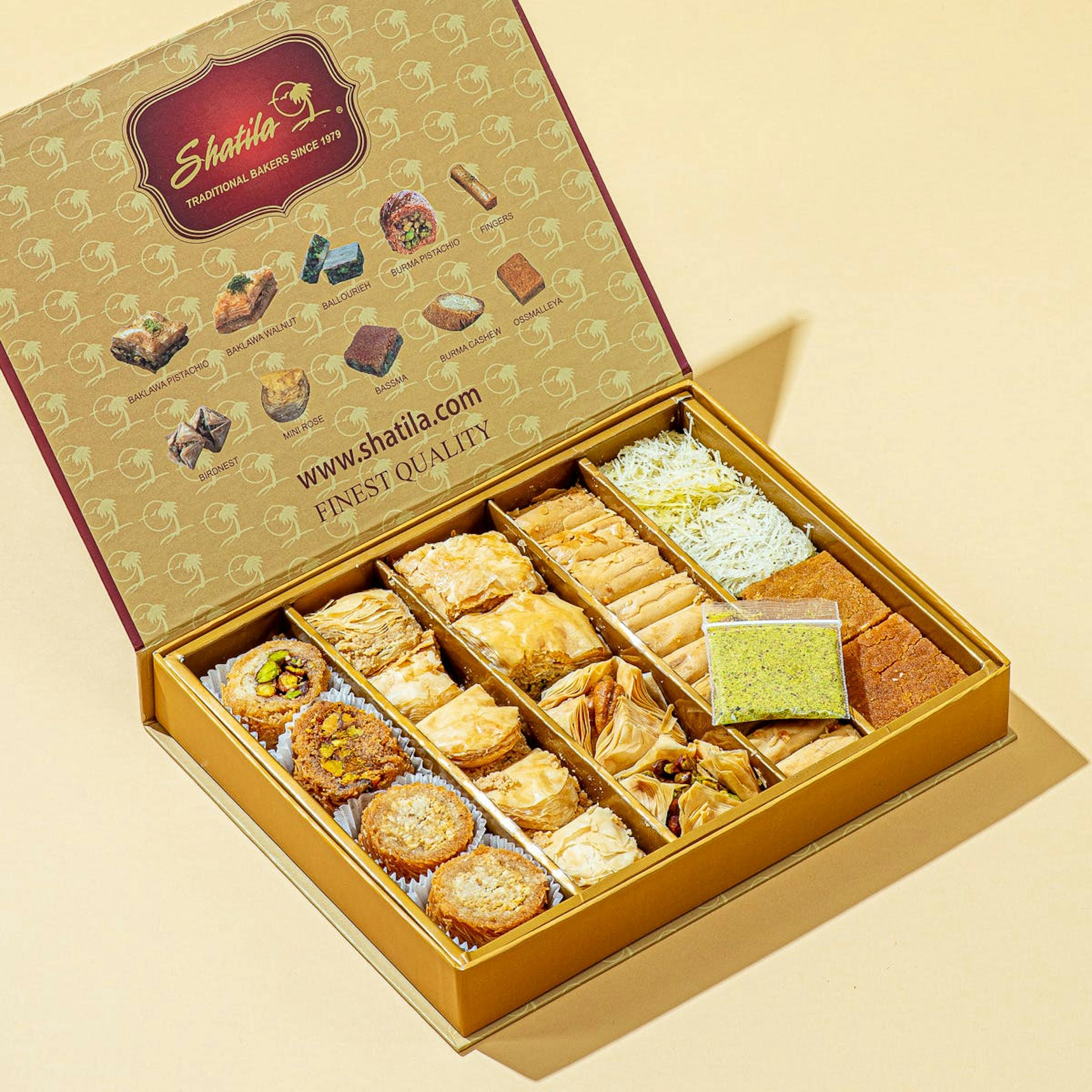 Signature Baklava Box - 25 Pieces by Shatila Bakery - Alternate image 1