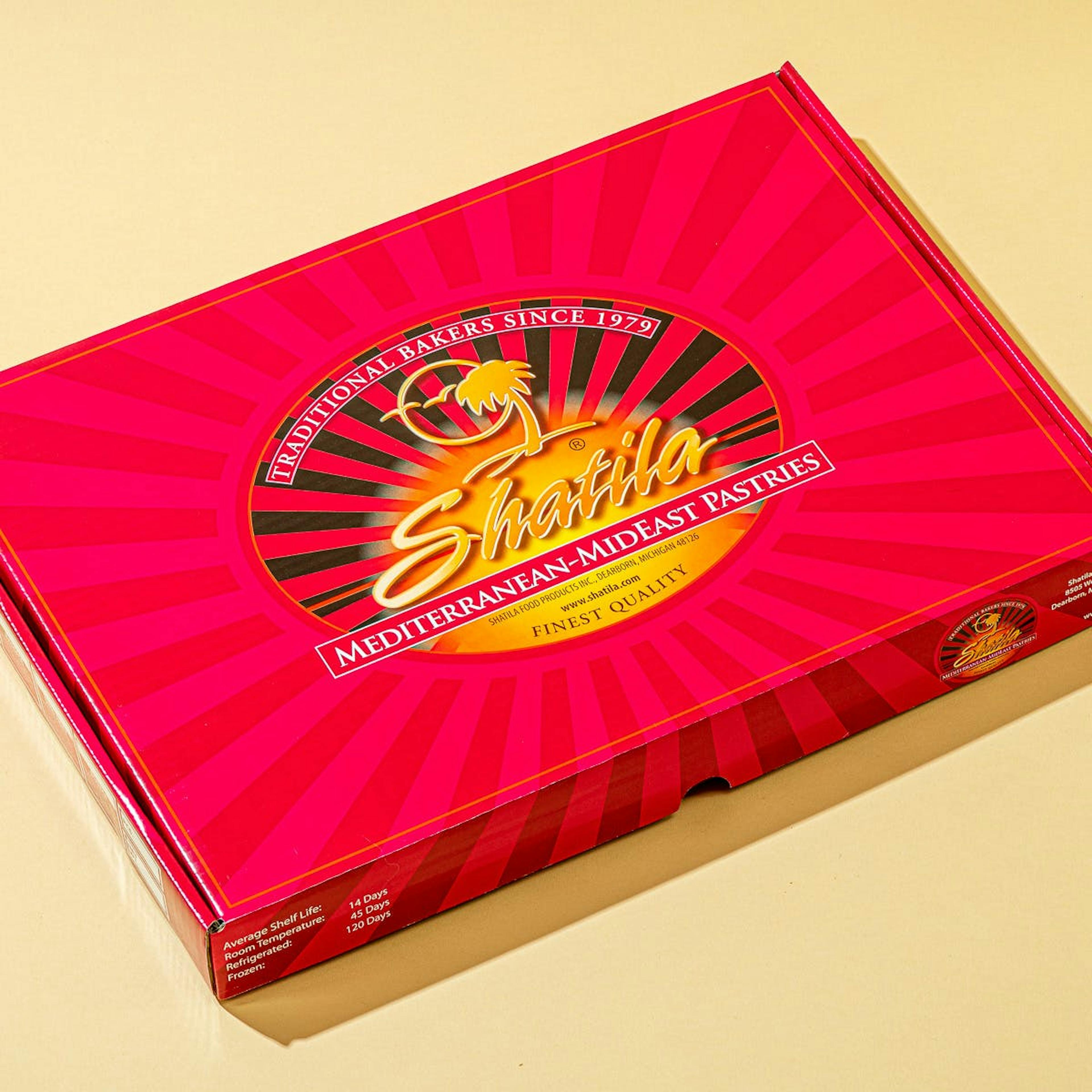 Full Mixed Pastry Tray - 60 Pieces by Shatila Bakery - Alternate image 2