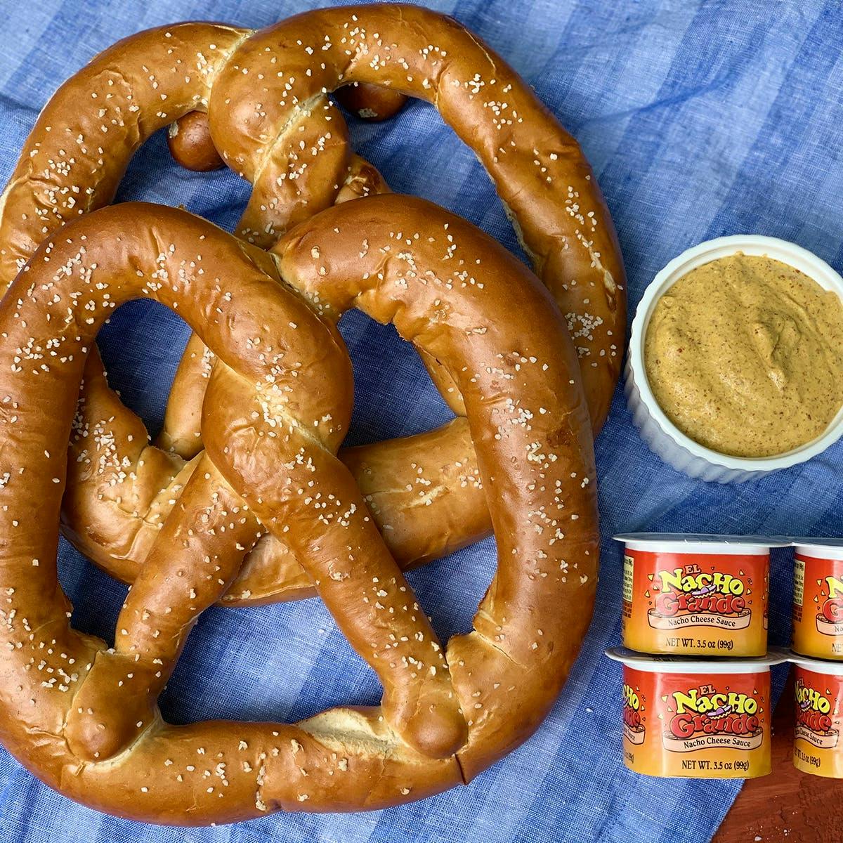 Bavarian Beast Giant Pretzels 2 Pack by Milwaukee Pretzel Company