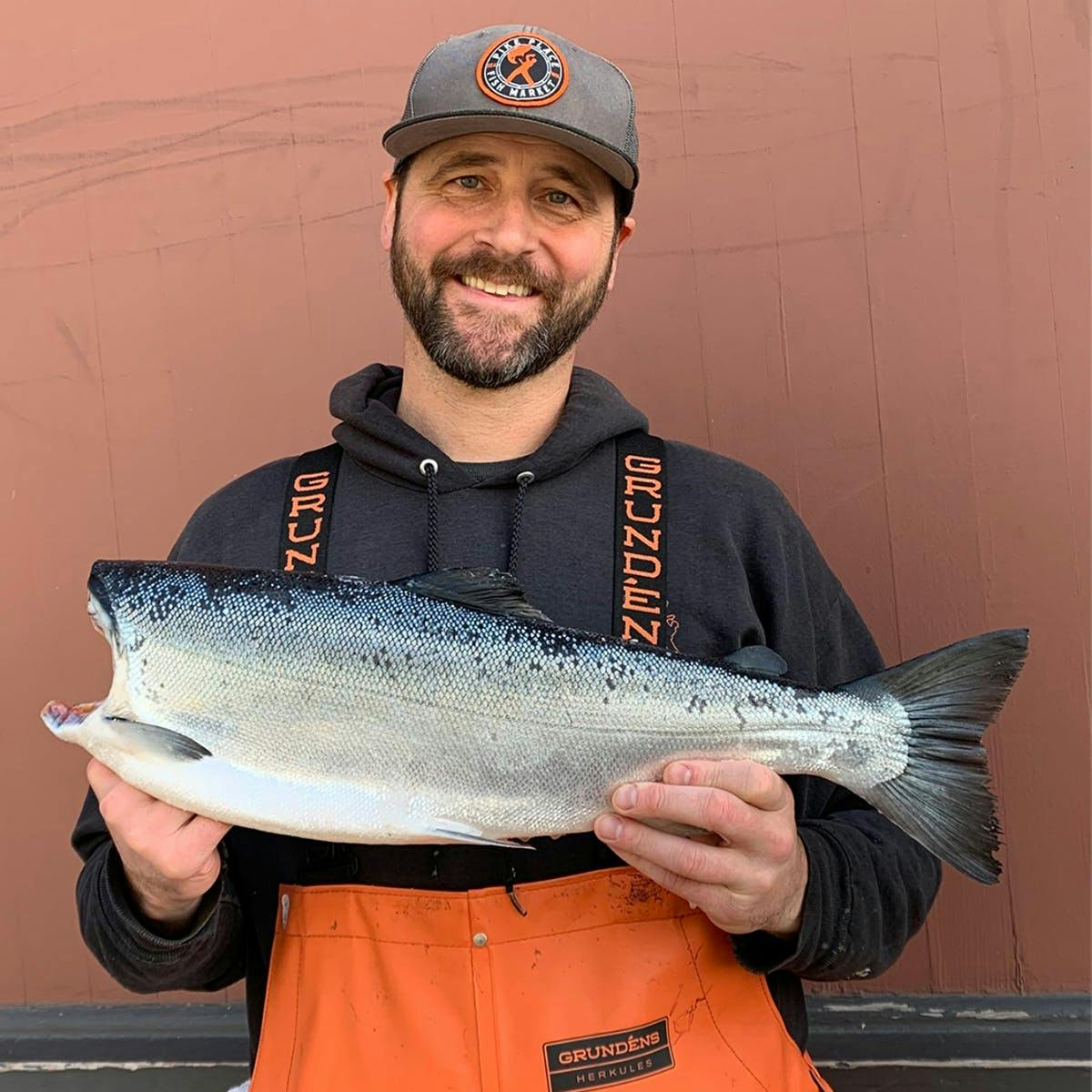 Coho Salmon (Silver) - Whole Fish, Wild, USA, 7 lbs by Pike Place Fish Market - Alternate image 1