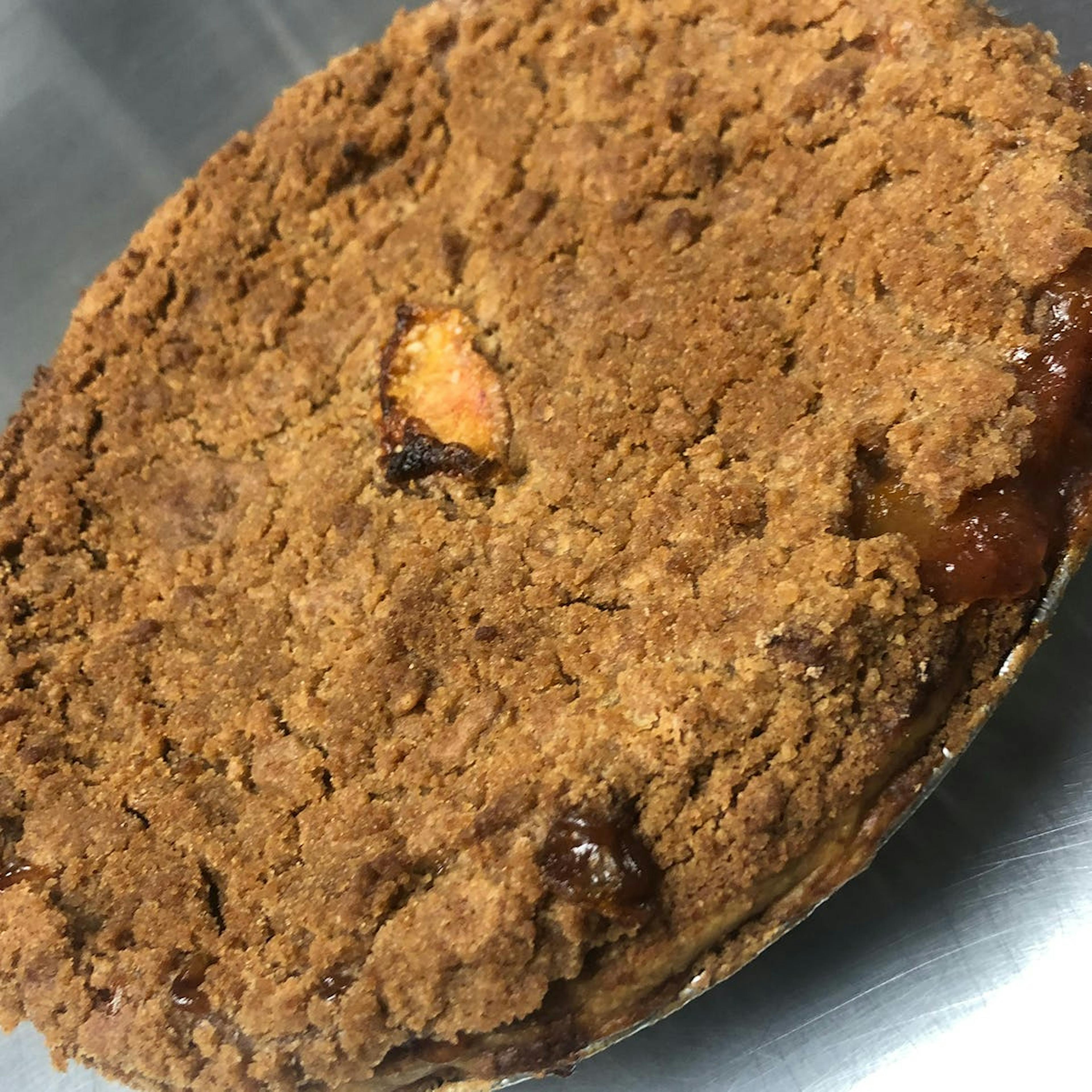 Peach Crumb Pie by Michele's Pies