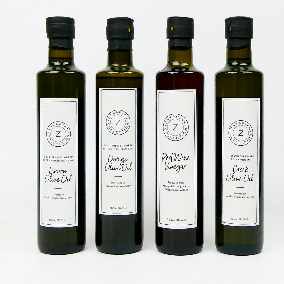 Zakarian Deluxe Citrus Olive Oil & Vinegar Set by Chef Geoffrey Zakarian