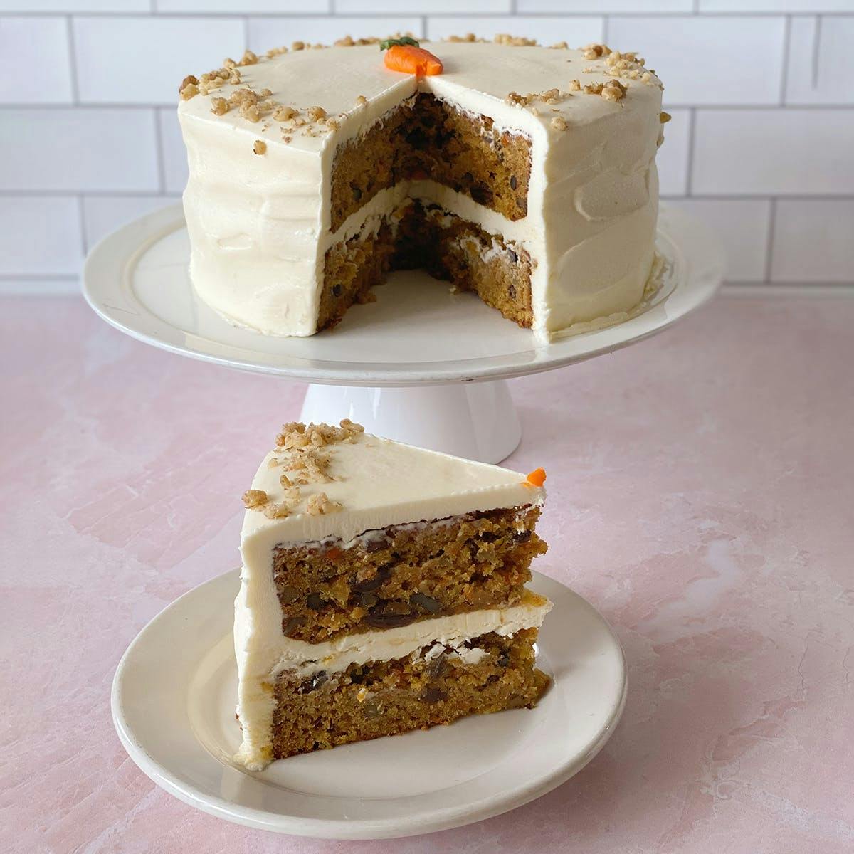 Organic Vegan Carrot Cake