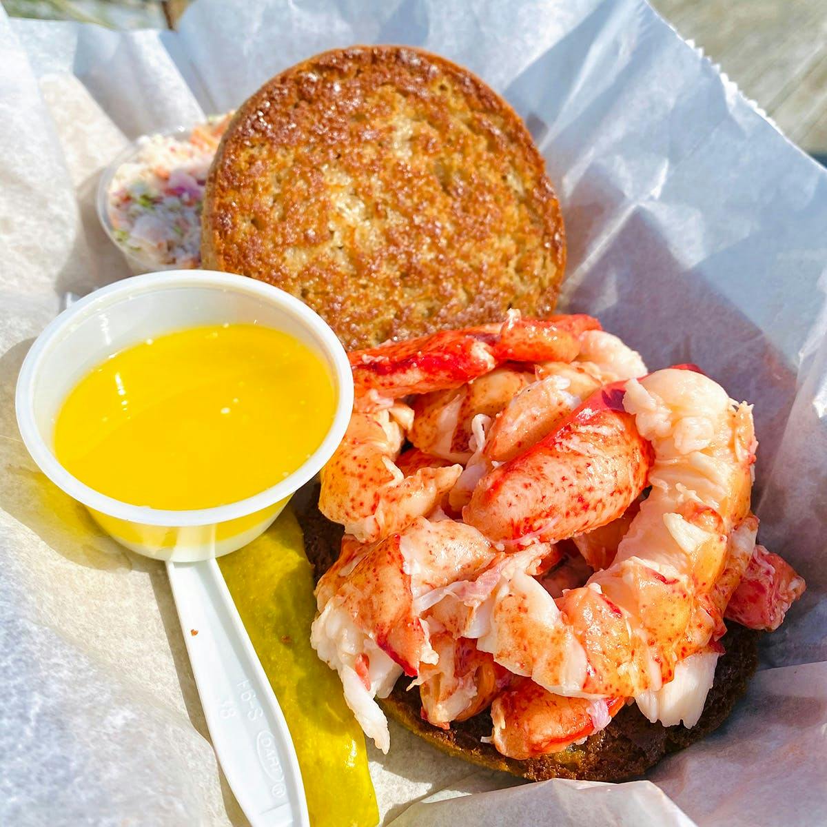 Gluten-Free Maine Lobster Roll Kit - 4 Pack by McLoons Lobster Shack - Alternate image 1