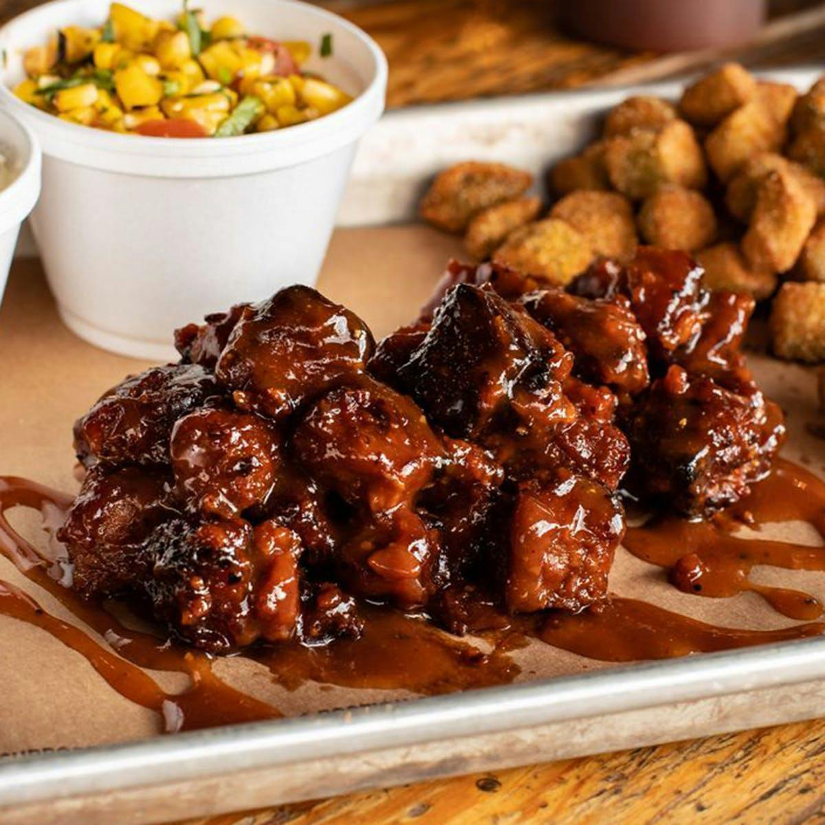 Vegan Burnt Ends - 2 lbs. by 4 Rivers Smokehouse - Alternate image 1