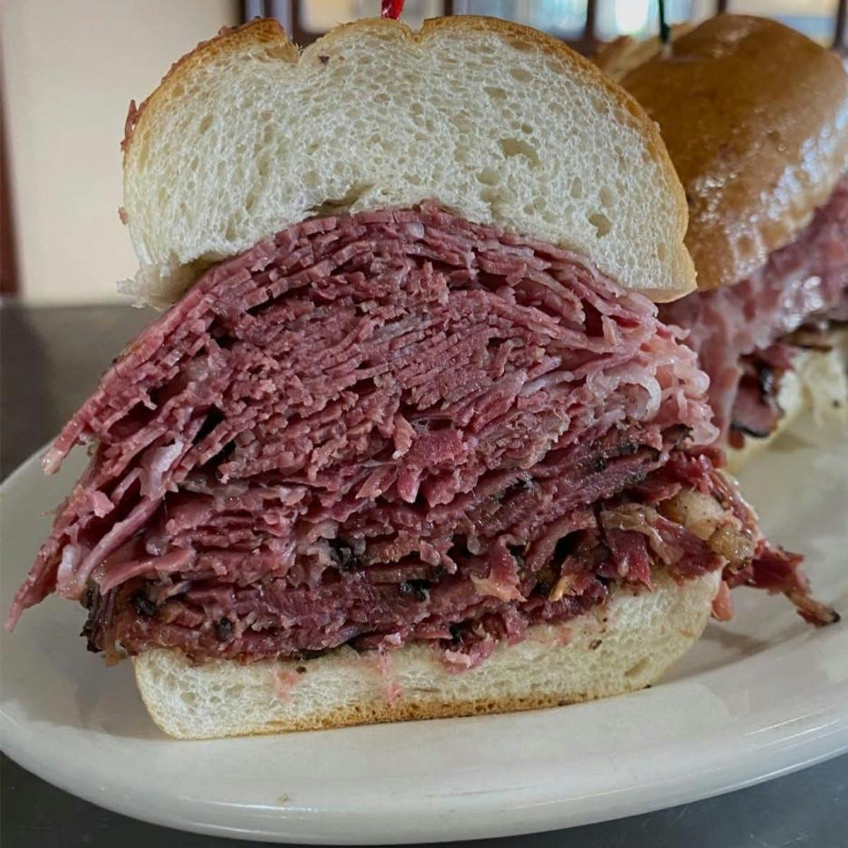 Kosher Pastrami + Corned Beef Sandwich Kit for 2-4 by Lido Kosher Deli - Alternate image 1