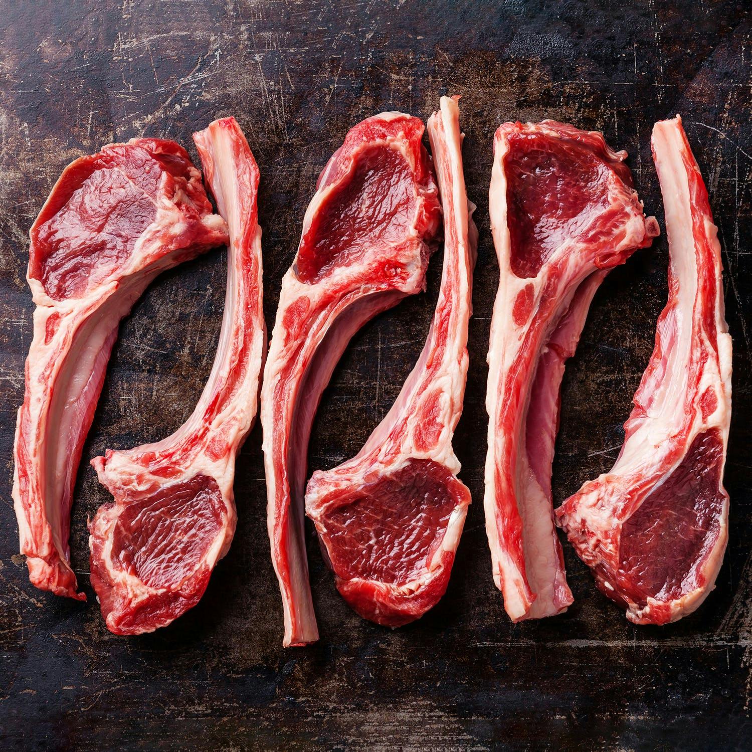 Kosher Lamb Chops - 4 Pack by Charm City Kosher