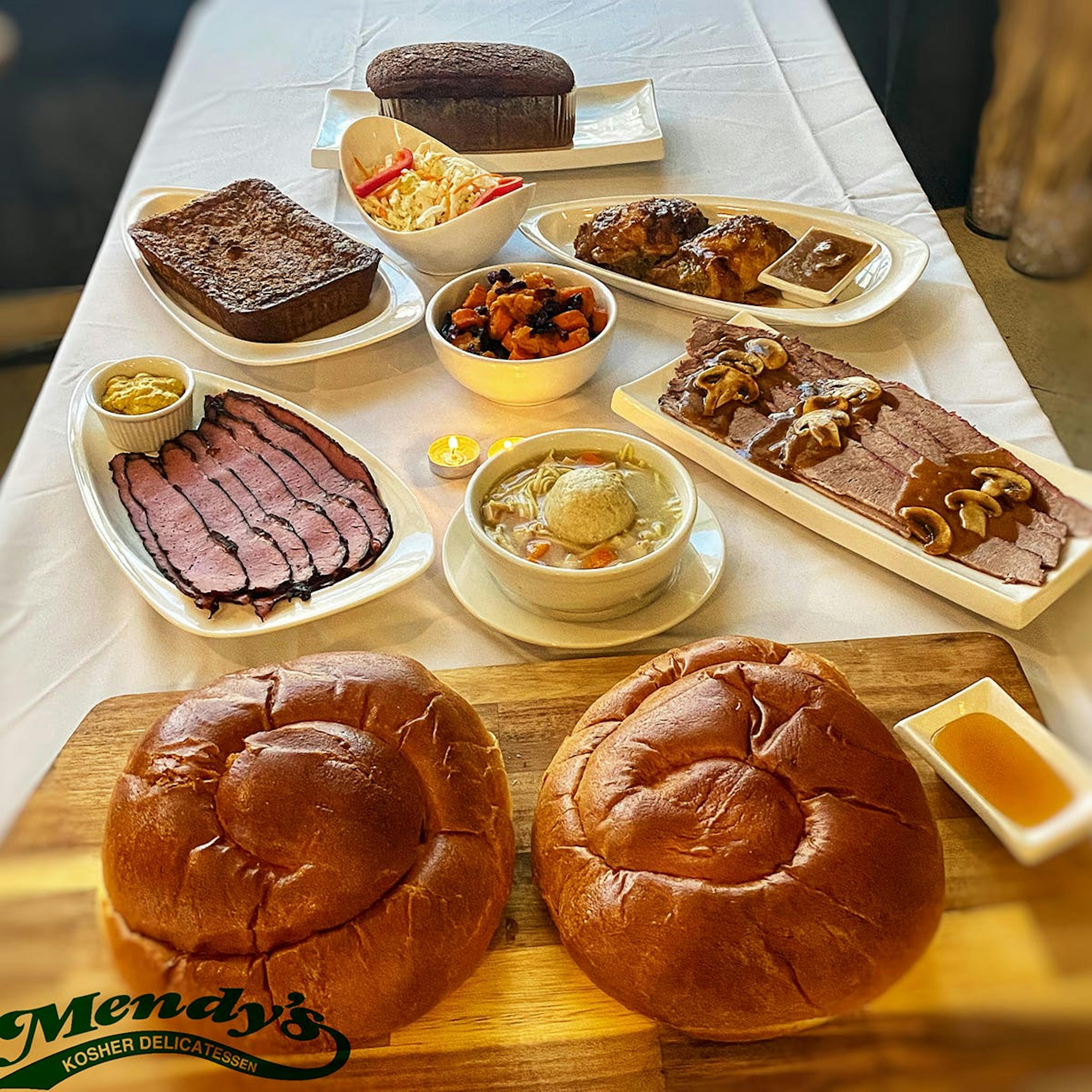 Glatt Kosher Rosh Hashanah Dinner for 4-6 by Mendy's Kosher Delicatessen