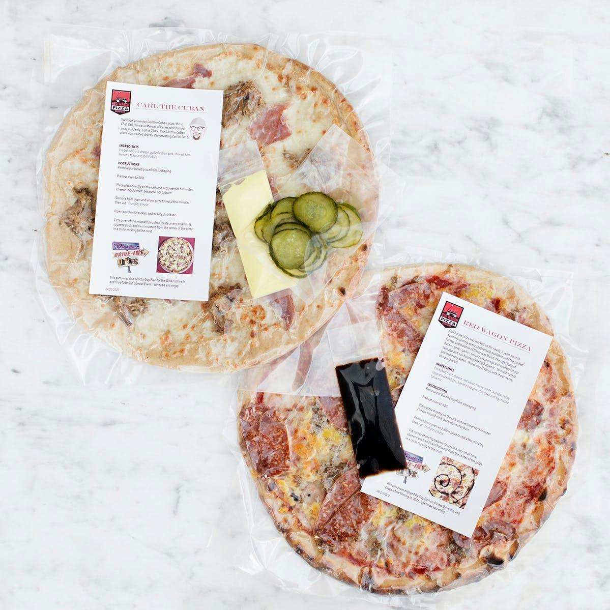 Pizza Sampler - 4 Pack by Red Wagon Pizza - Alternate image 5
