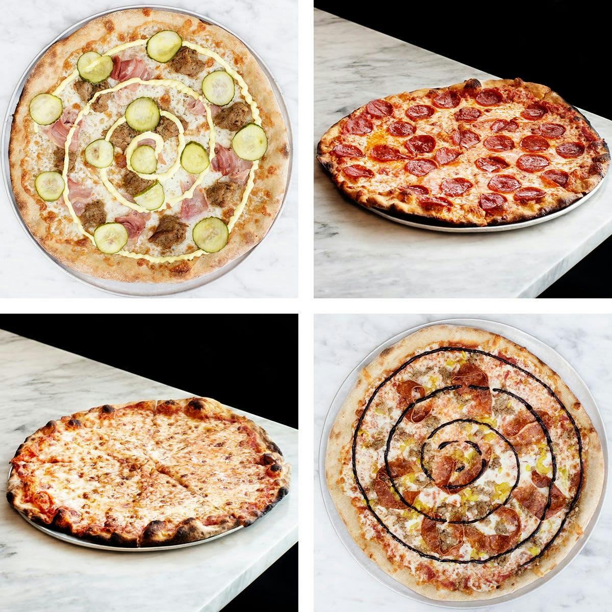 Pizza Sampler - 4 Pack by Red Wagon Pizza