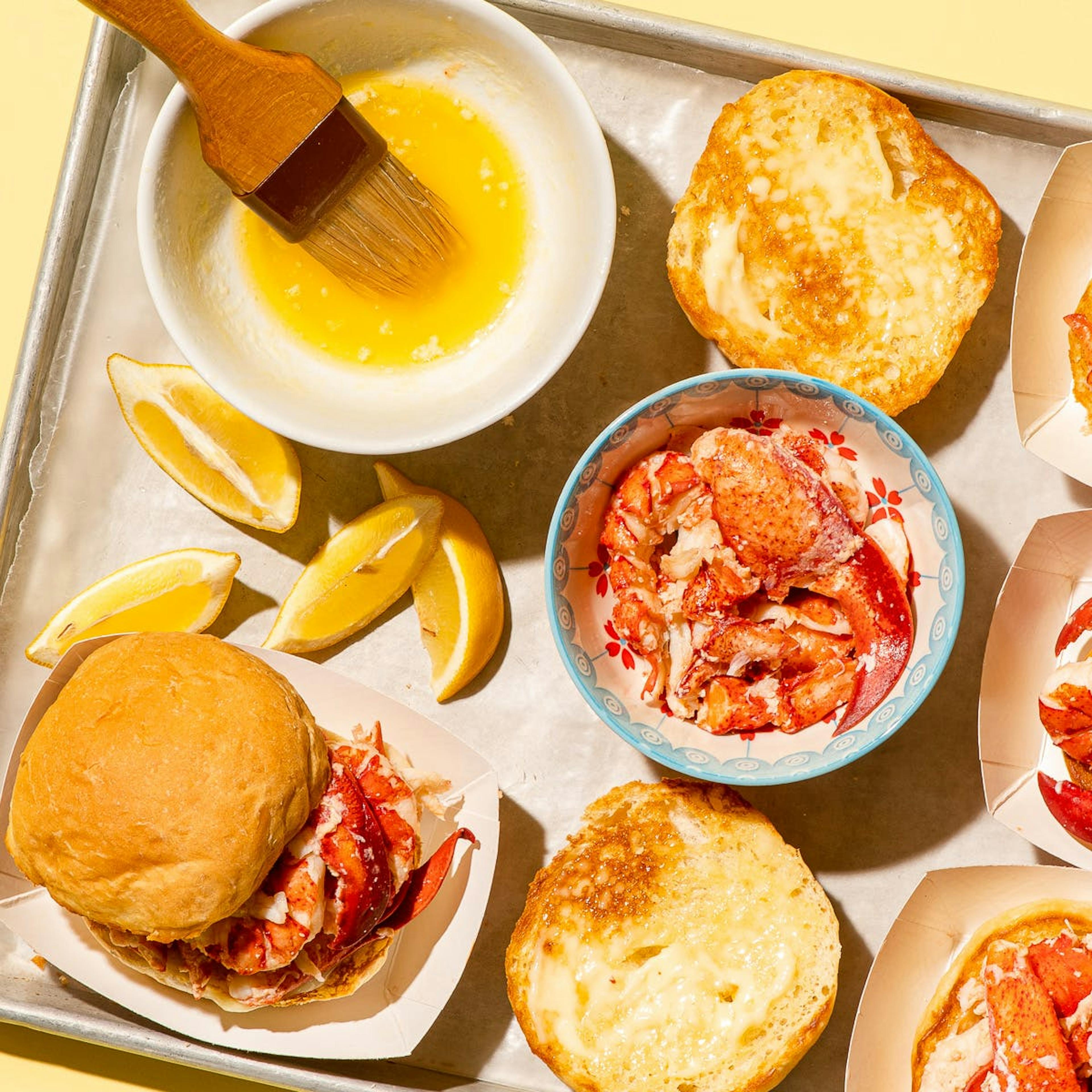 Maine Lobster Roll Kit - 4 Pack + Fried Clams by The Clam Shack - Alternate image 6