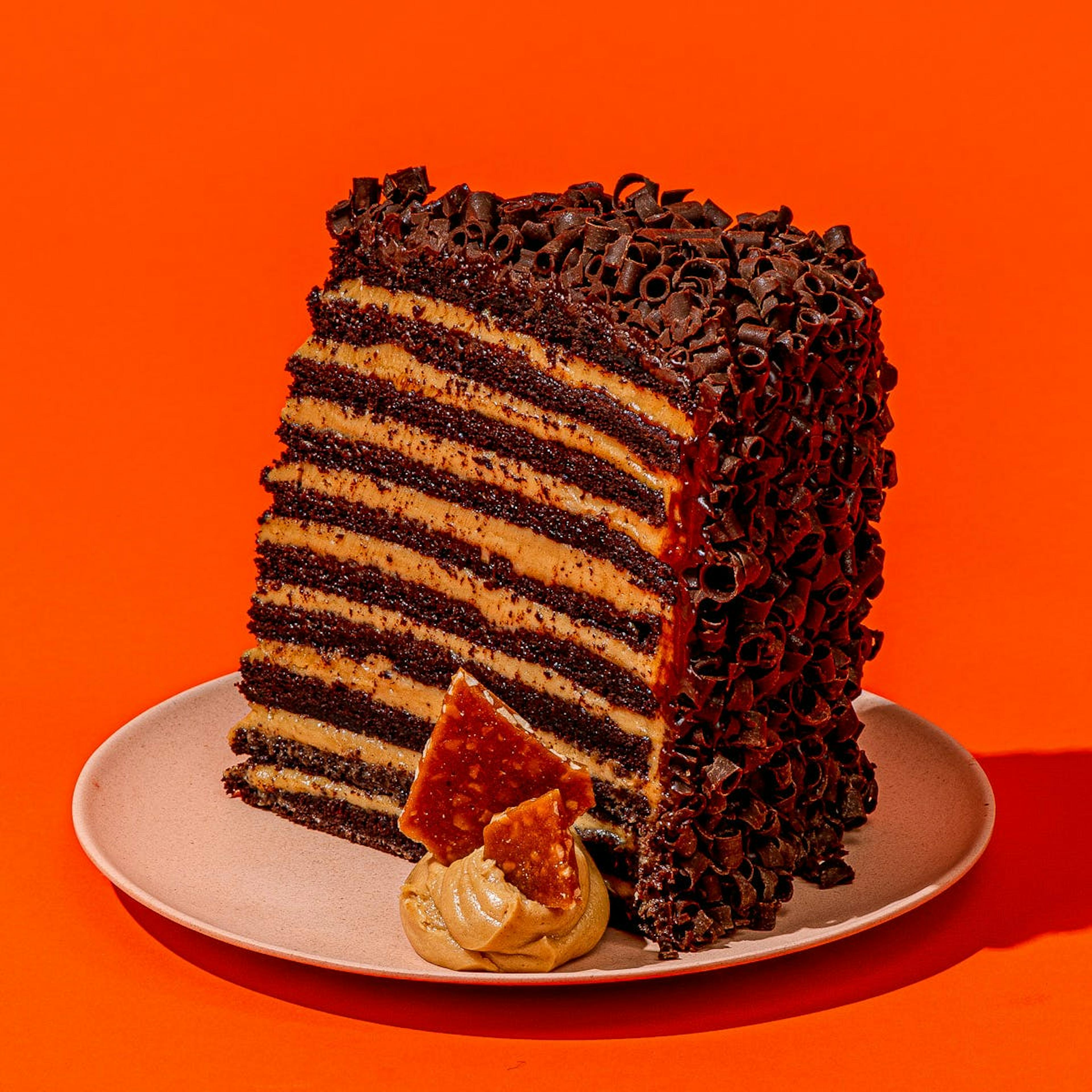 GIANT 20 Layer Chocolate Peanut Butter Cake by LAVO - Alternate image 4