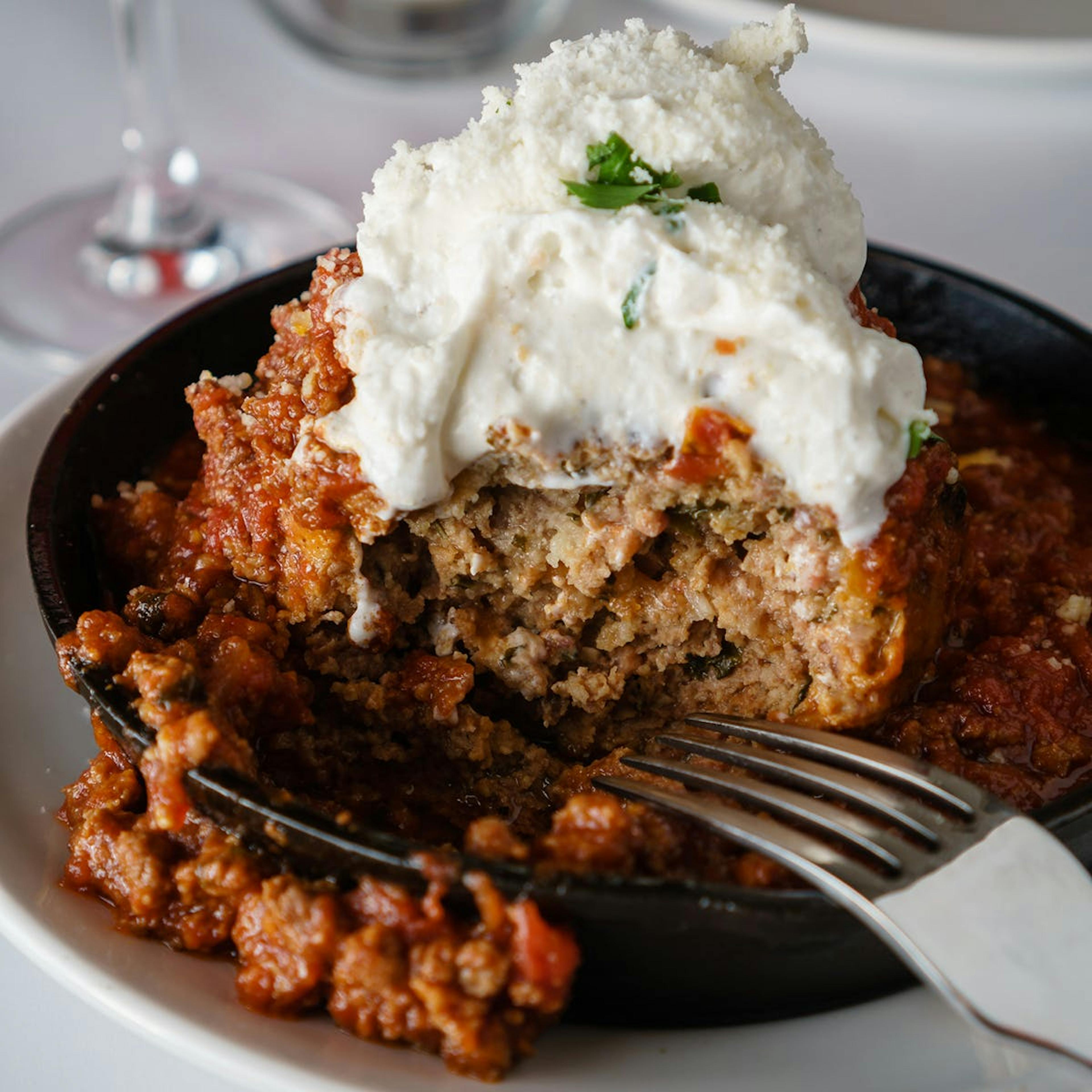 GIANT Wagyu Meatball and Garlic Bread for 4-6 by LAVO - Alternate image 4