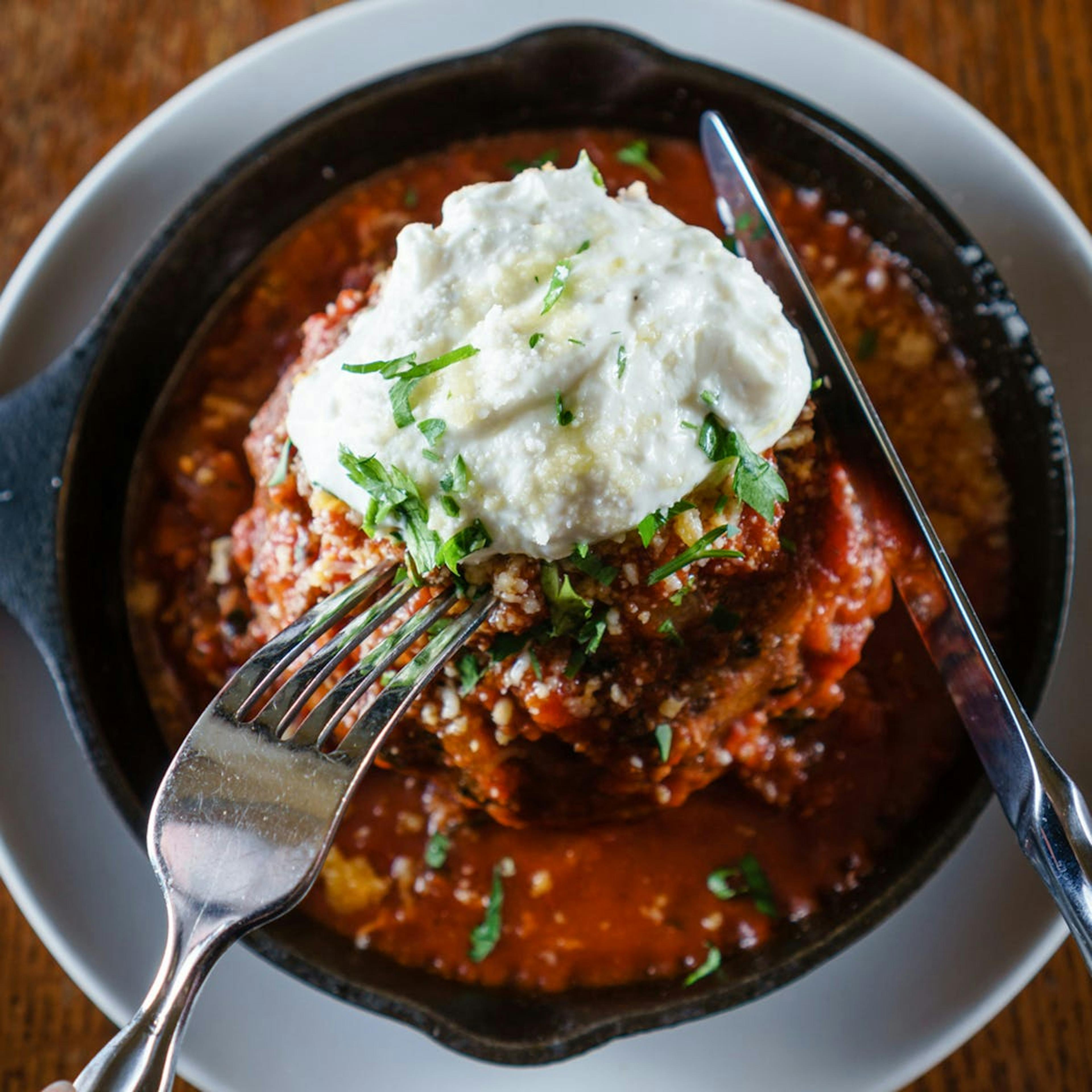 GIANT Wagyu Meatball and Garlic Bread for 4-6 by LAVO - Alternate image 5