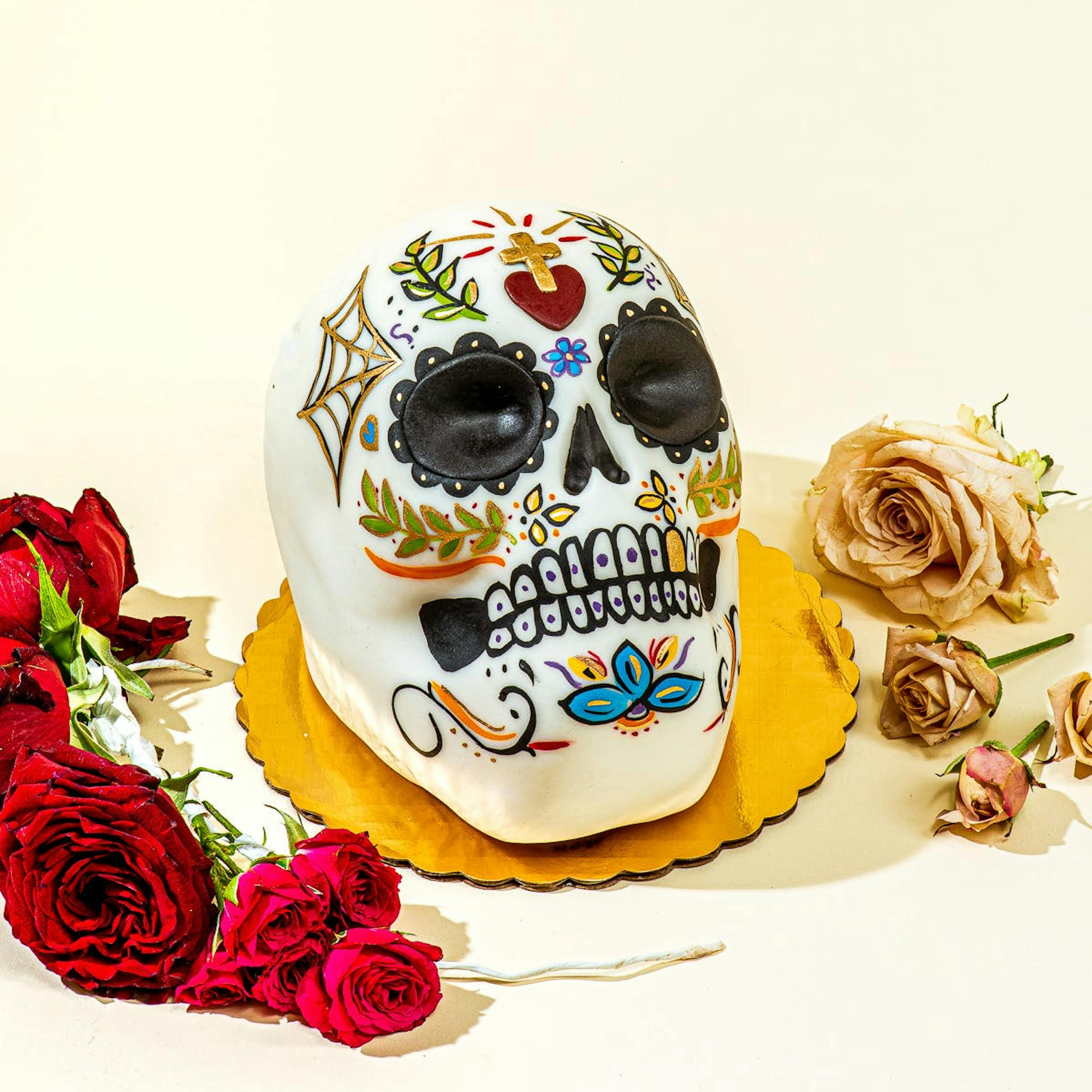Dia De Las Muertas Cake by Elle's Belles Bakery - Alternate image 6