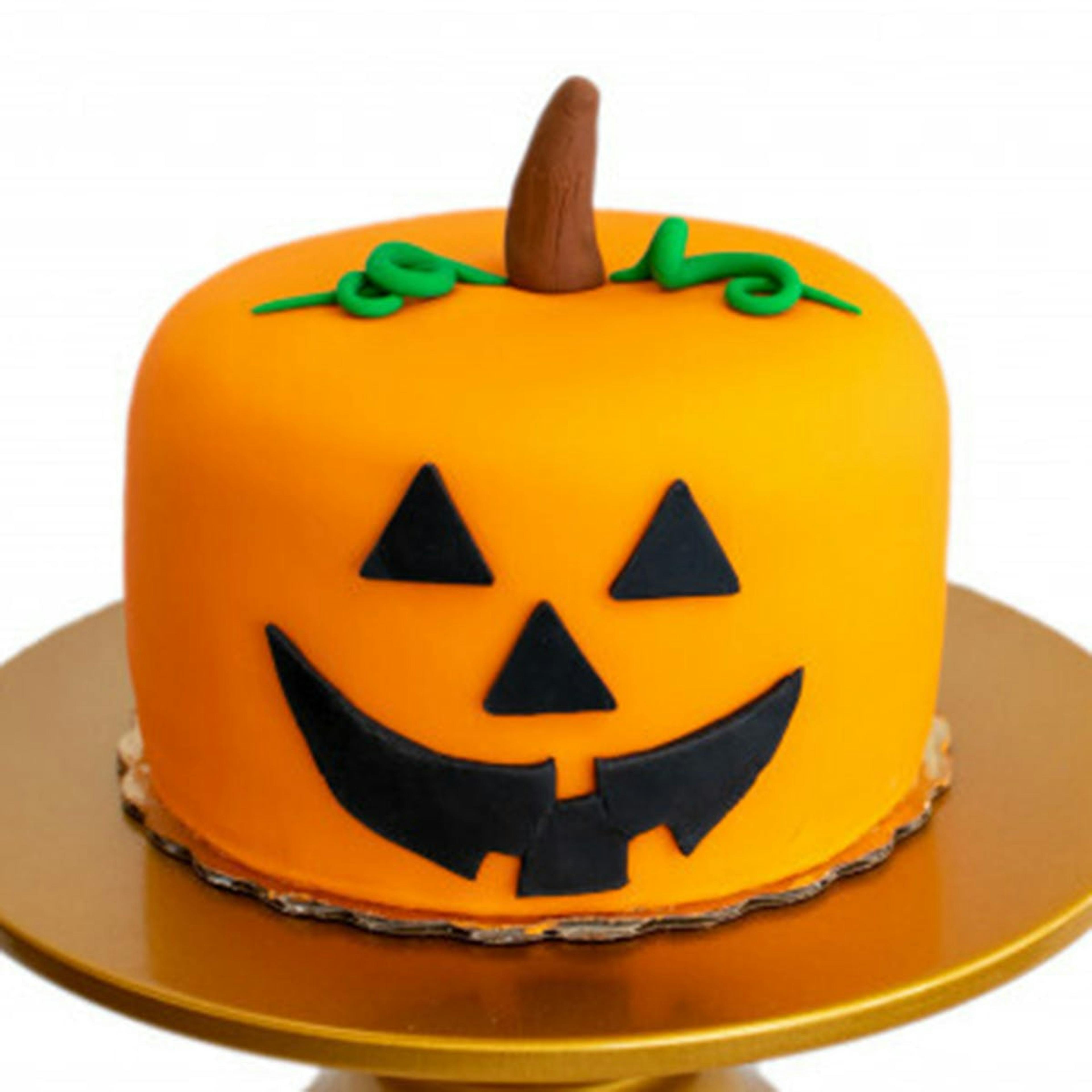 Jack-O-Lantern Cake by Gambino's Bakery King Cakes