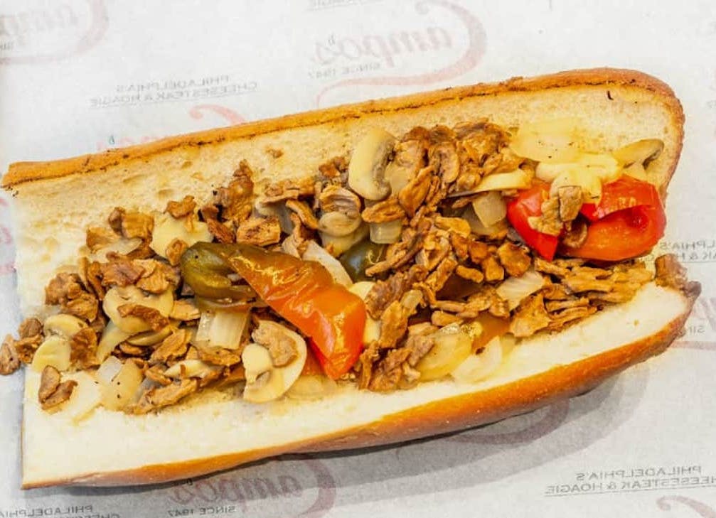 Vegan Philly Cheesesteaks 4 Pack by Campo's Philly Cheesesteaks