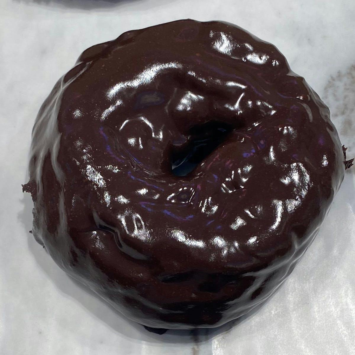 Chocolate Dipper Old Fashioned Cake Donuts - 12 Pack by The Donut Pub - Alternate image 1