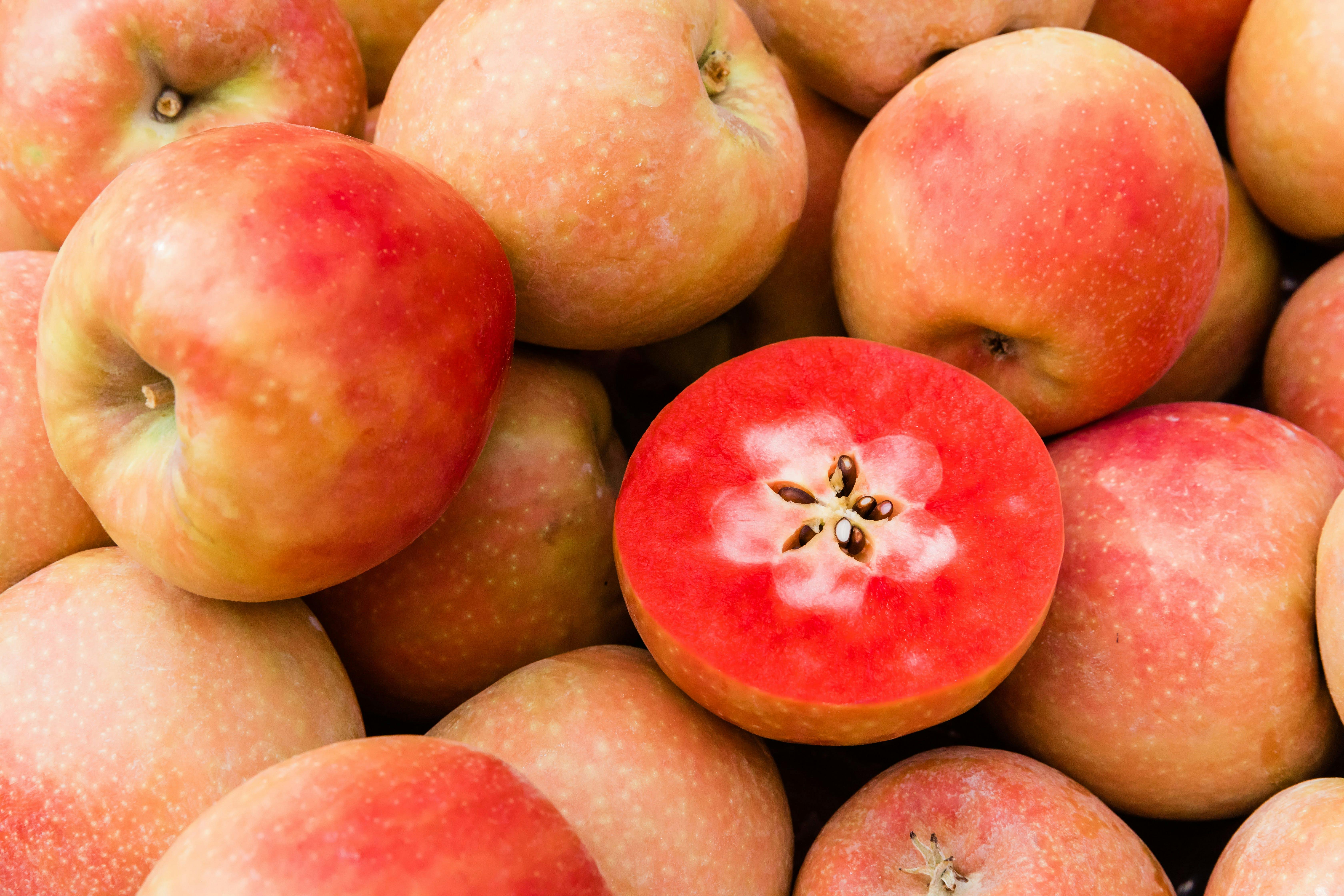 The Lucy Apple: A New Red-Fleshed Variety That Tastes Like Honeycrisp With  A Hint Of Berries