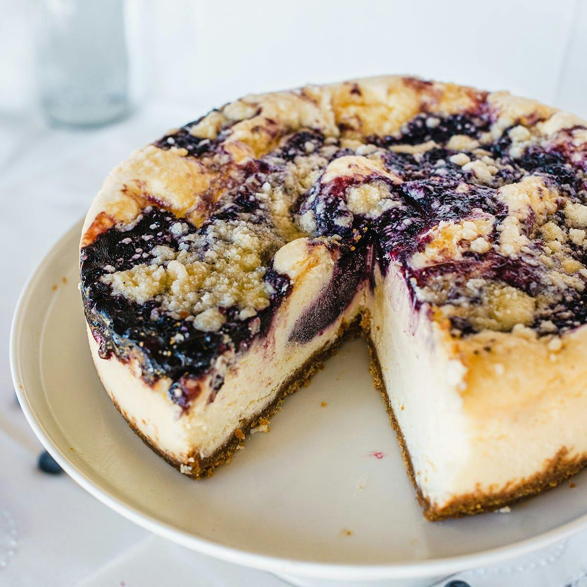 Cheesecake Instant Pot Coconut Cake Blueberry Cheesecake Instant