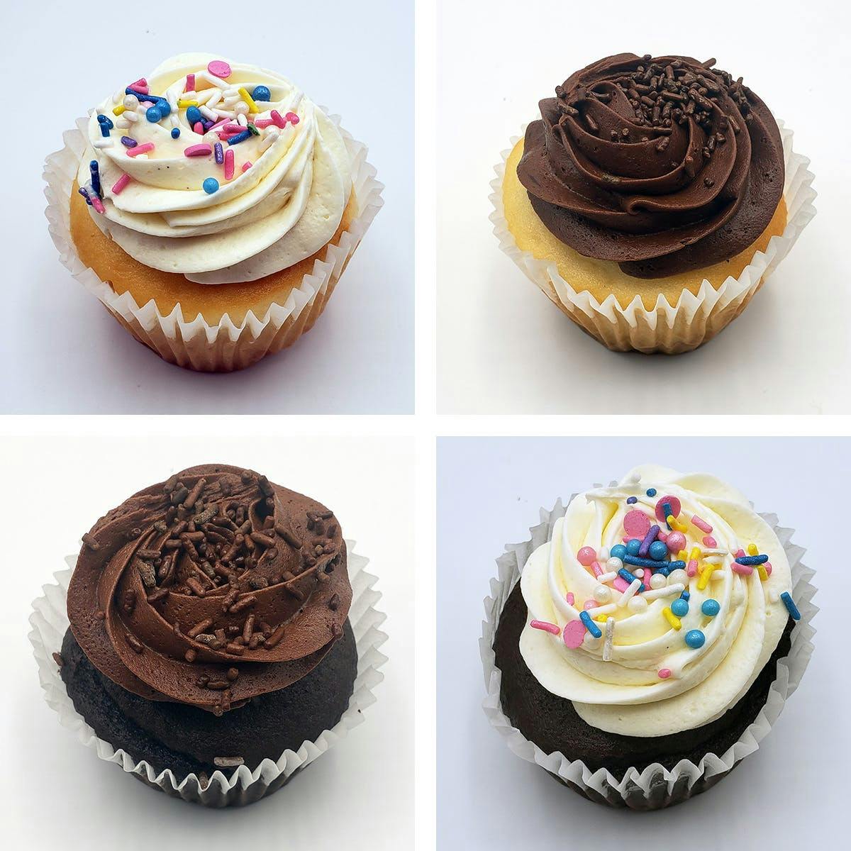 Assorted Cupcakes - Choose Your Own 8 Pack by The Goddess and Grocer