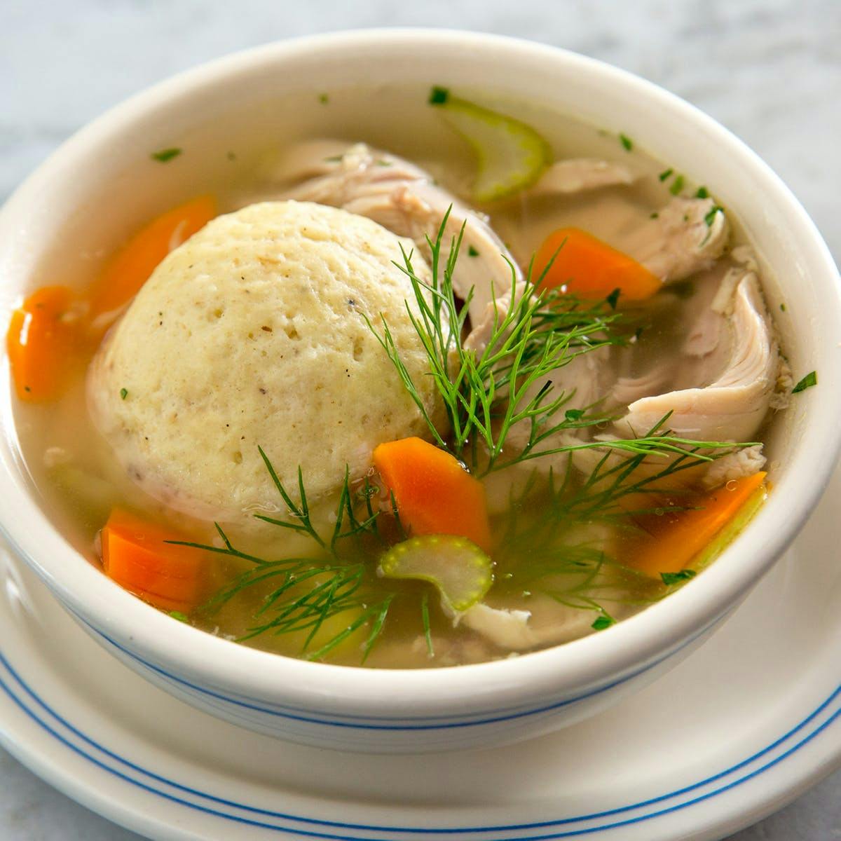 Matzo Ball Soup - Dinner at the Zoo